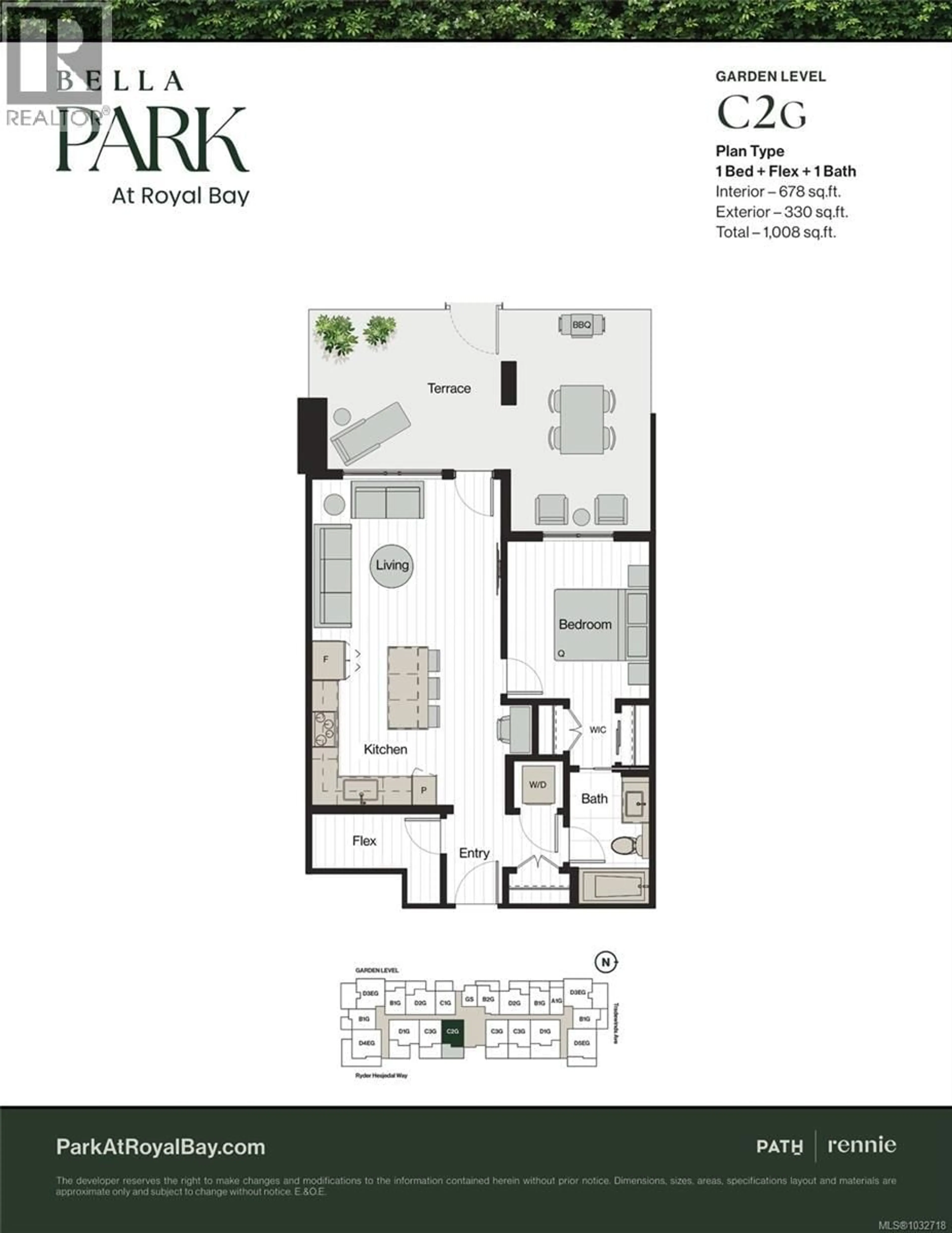 Floor plan for 113 - 3582 RYDER HESJEDAL WAY, Colwood British Columbia V9C0J6