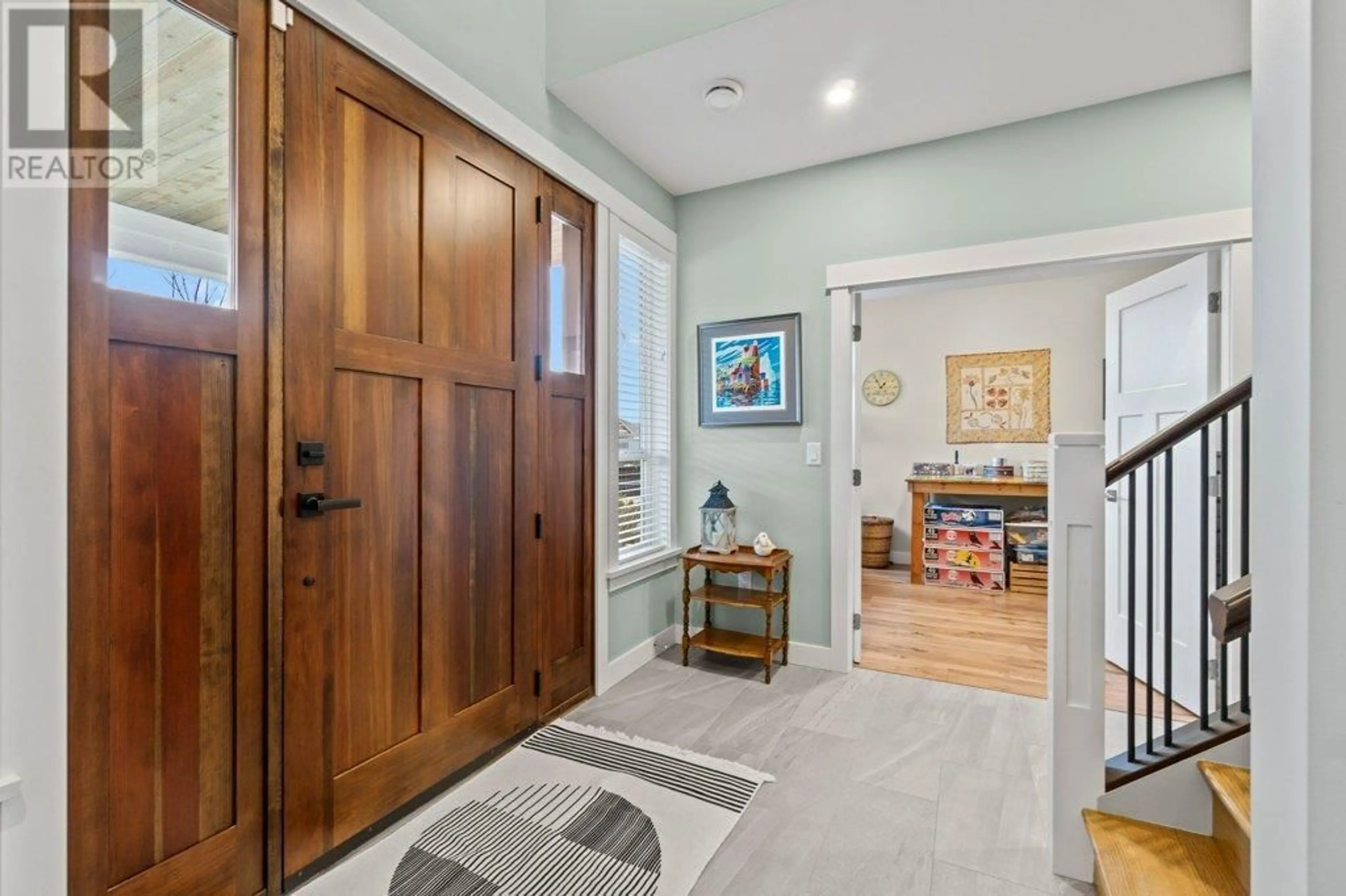 Indoor entryway, wood floors for 1340 24 Street SE, Salmon Arm British Columbia V1E0E3