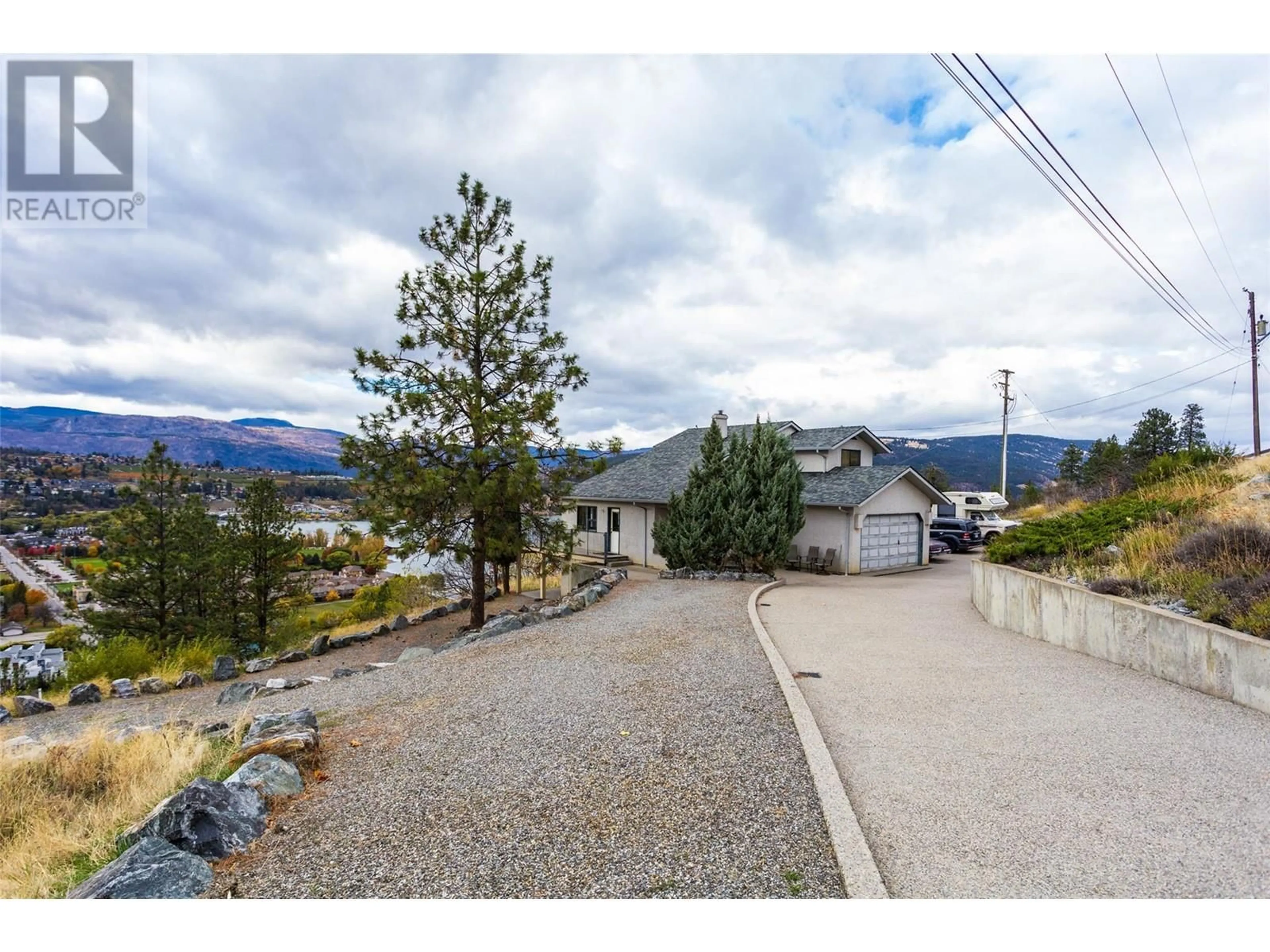 Frontside or backside of a home, the street view for 11482 Darlene Road, Lake Country British Columbia V4V1Y4