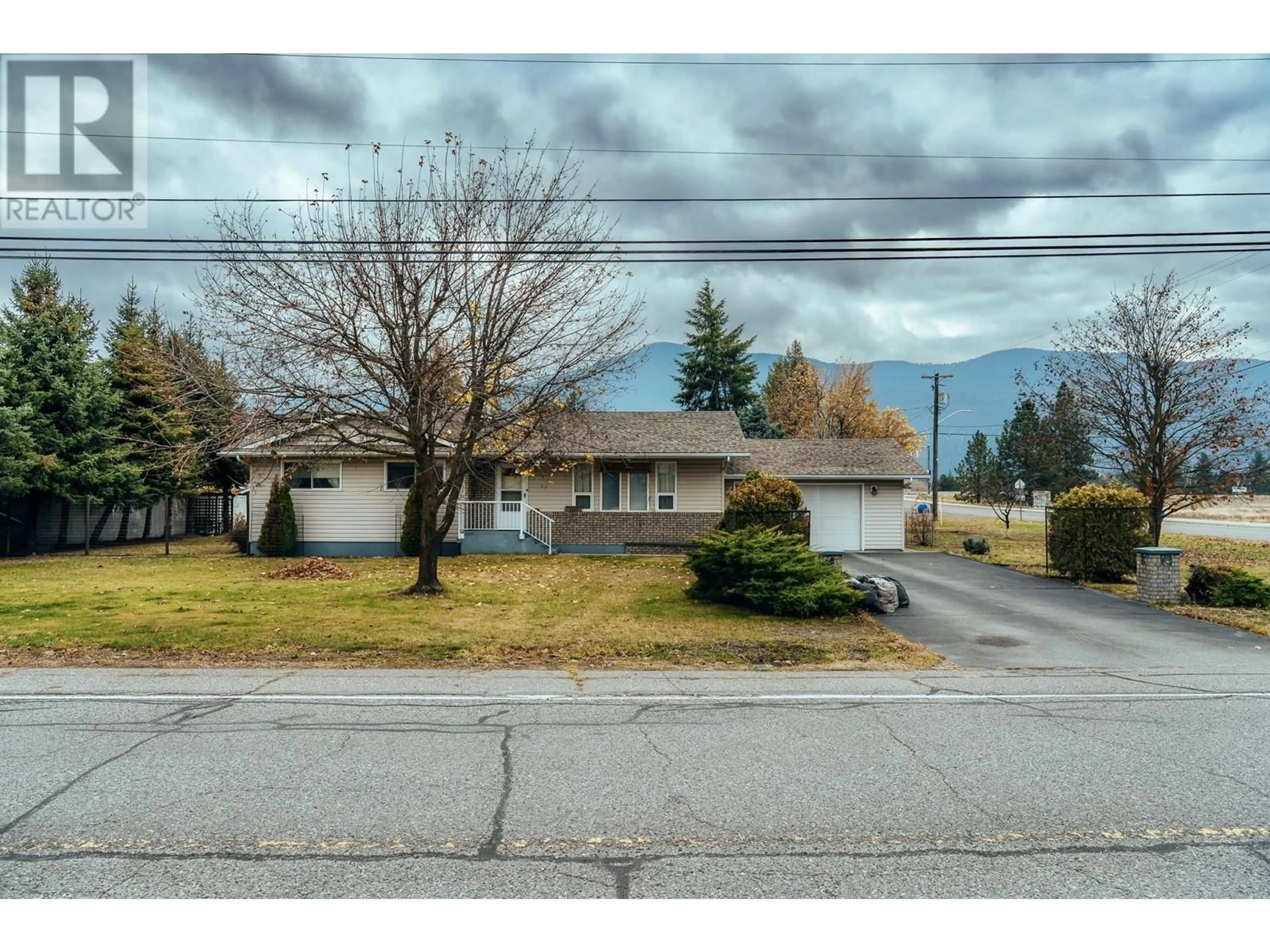 Frontside or backside of a home, the street view for 2480 75th Avenue, Grand Forks British Columbia V0H1H2