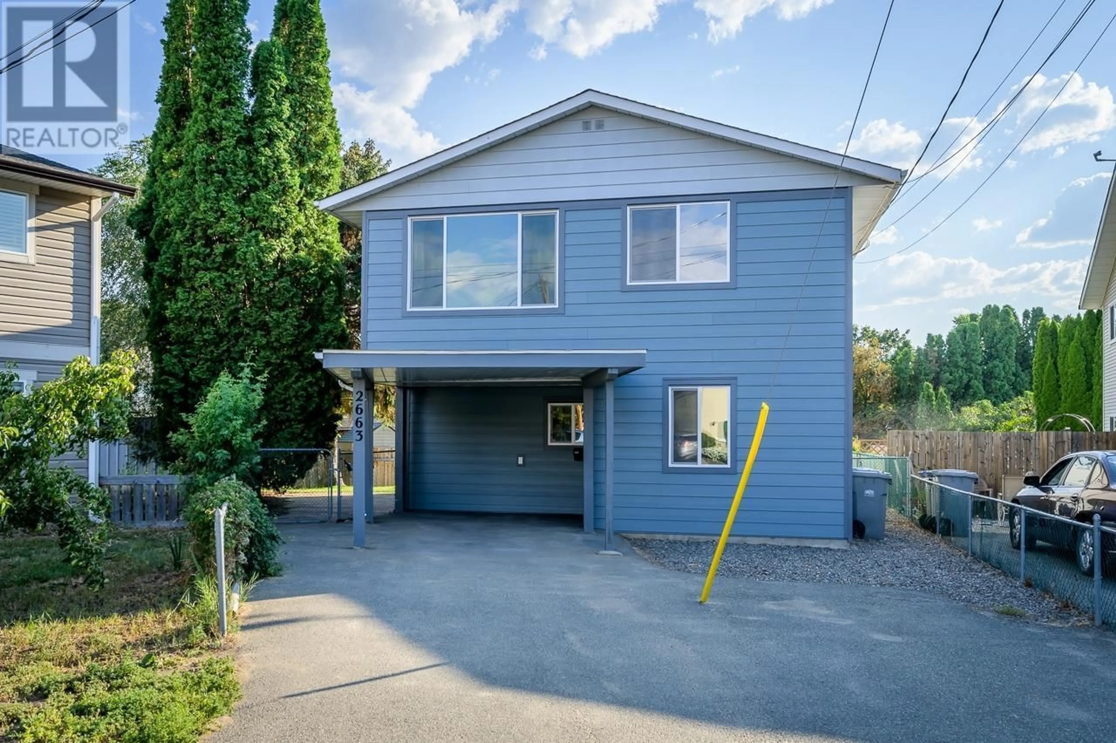 Frontside or backside of a home, the street view for 2663 YOUNG Place, Kamloops British Columbia V2B8A4