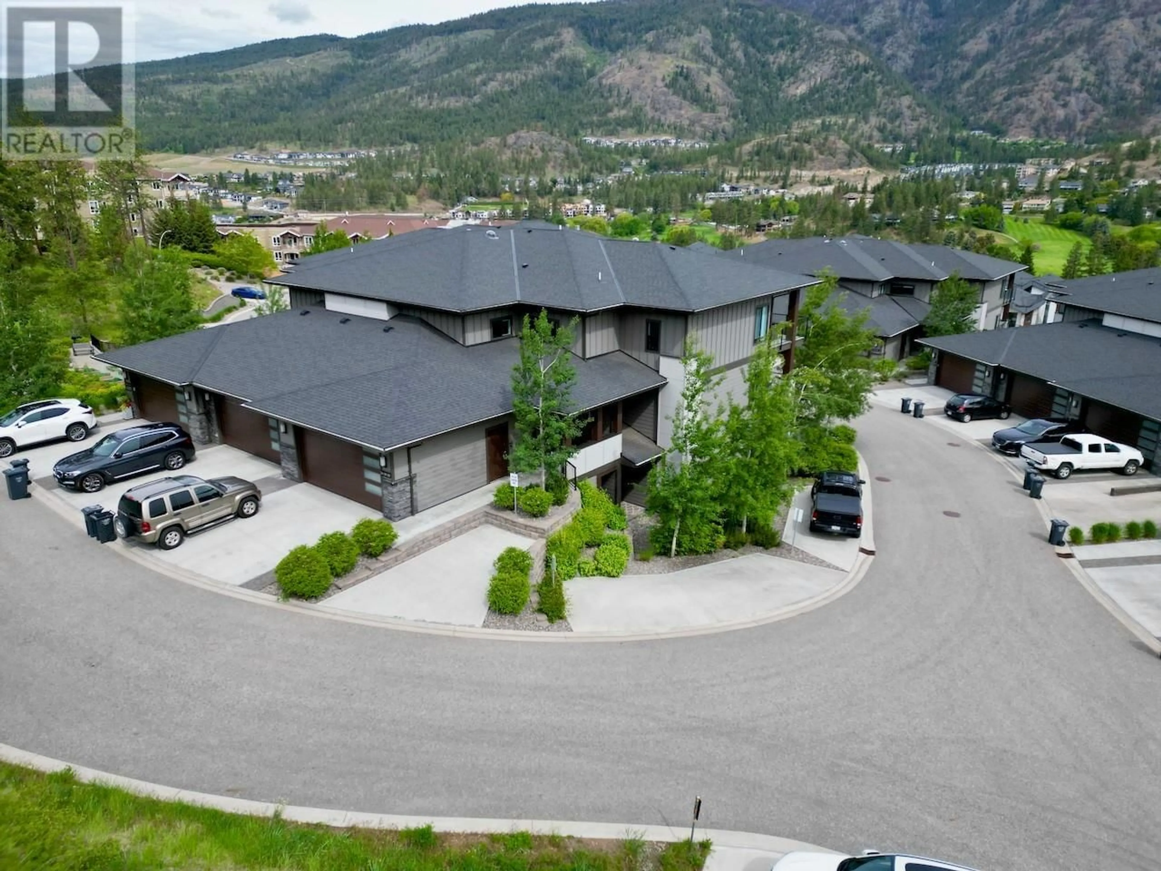 A pic from exterior of the house or condo, the front or back of building for 2161 Upper Sundance Drive Unit# 28, West Kelowna British Columbia V4T3M9