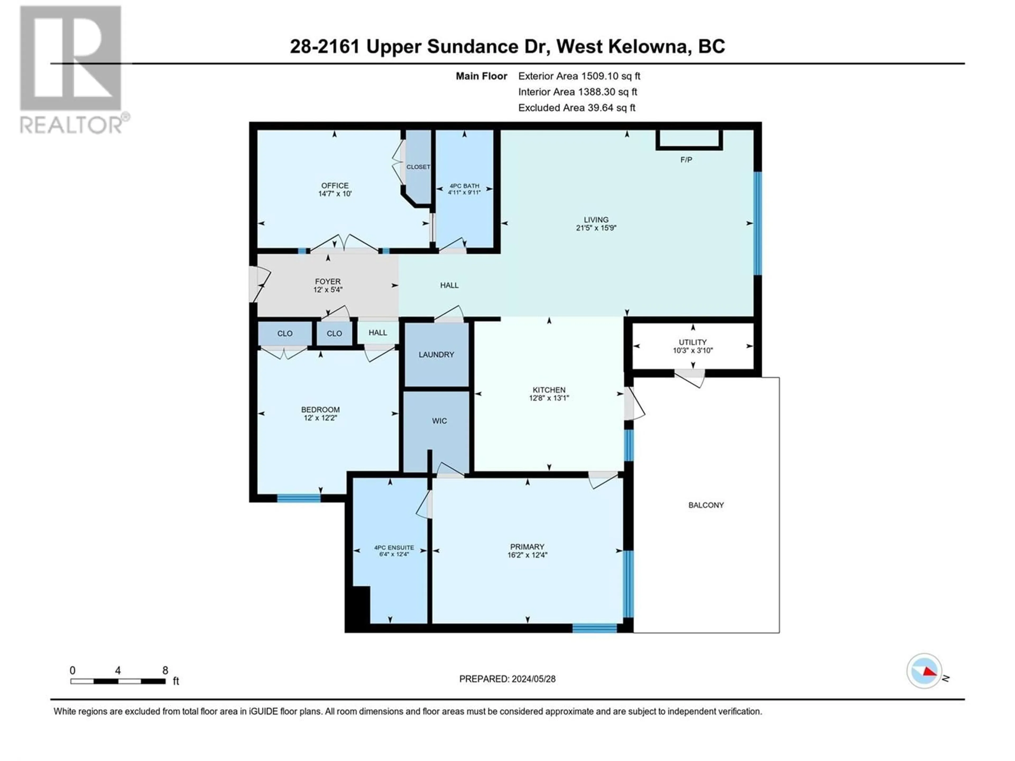 Floor plan for 2161 Upper Sundance Drive Unit# 28, West Kelowna British Columbia V4T3M9