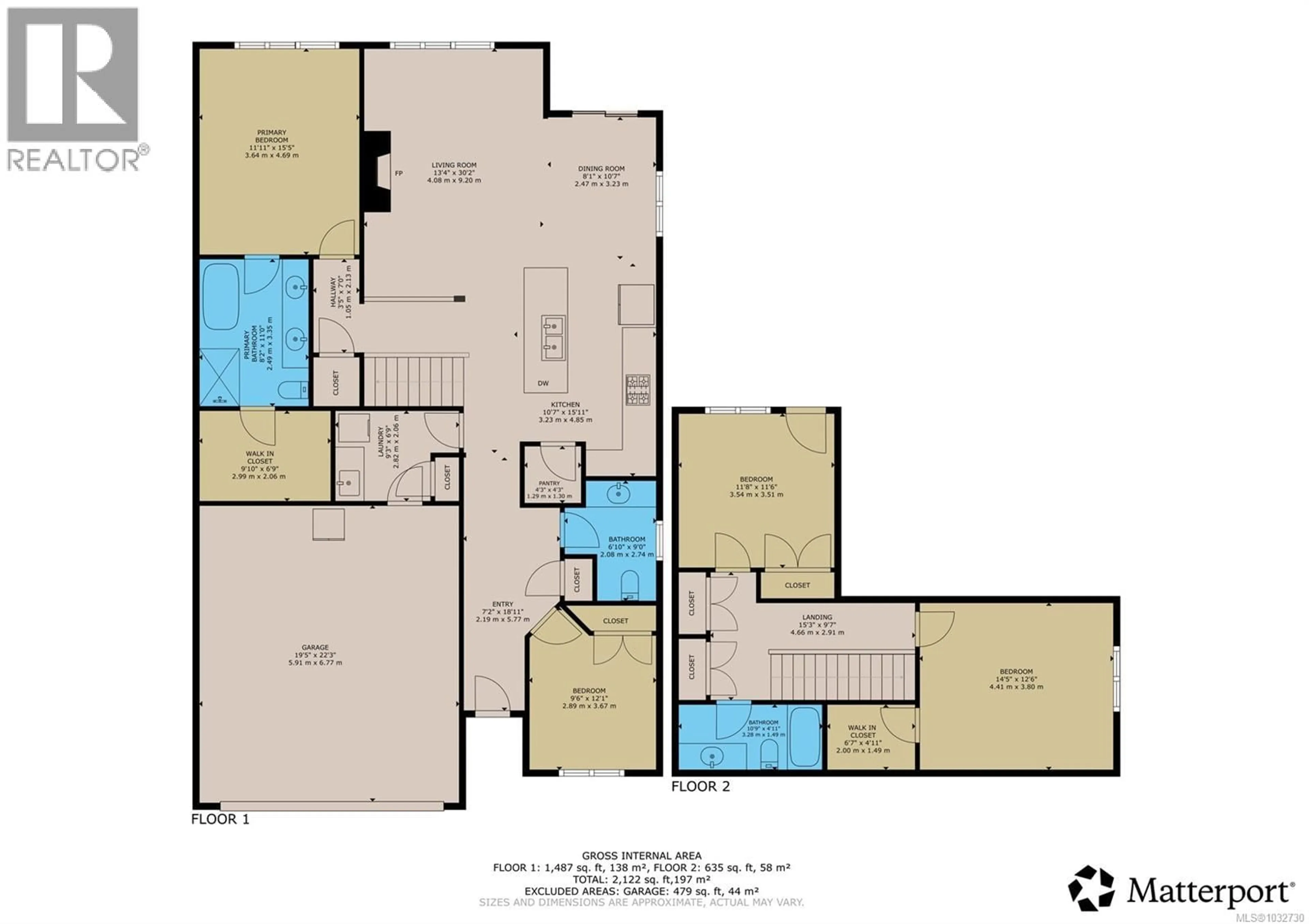 Floor plan for 145 - 1444 CROWN ISLE DRIVE, Courtenay British Columbia V9N0B8