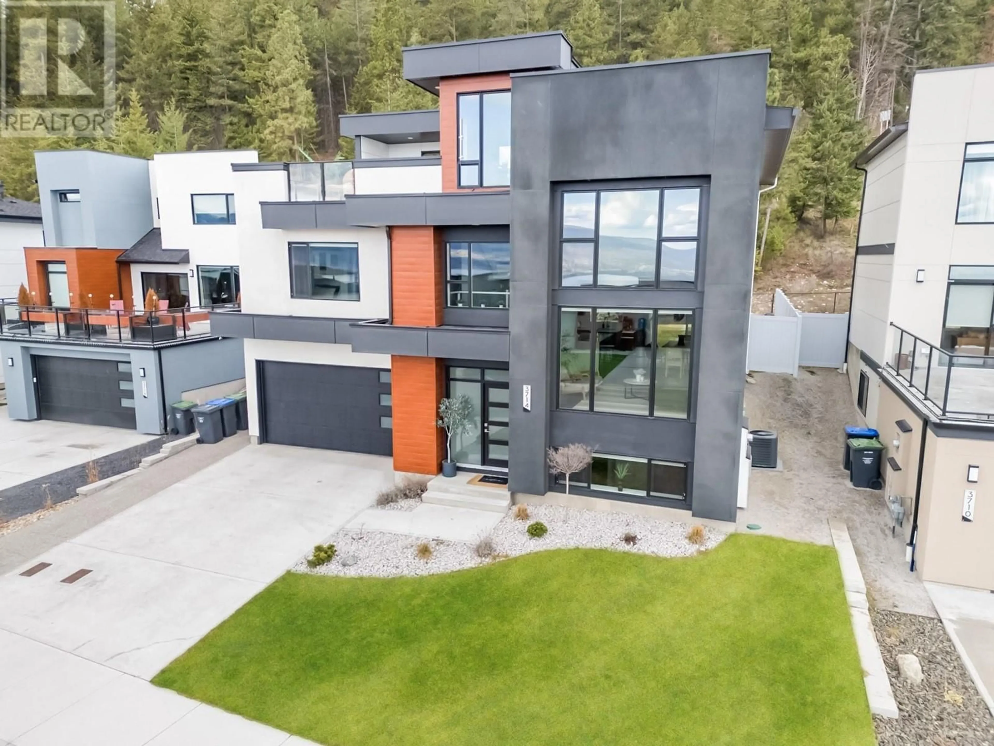 Frontside or backside of a home for 3714 Astoria Drive, West Kelowna British Columbia V4T0B1