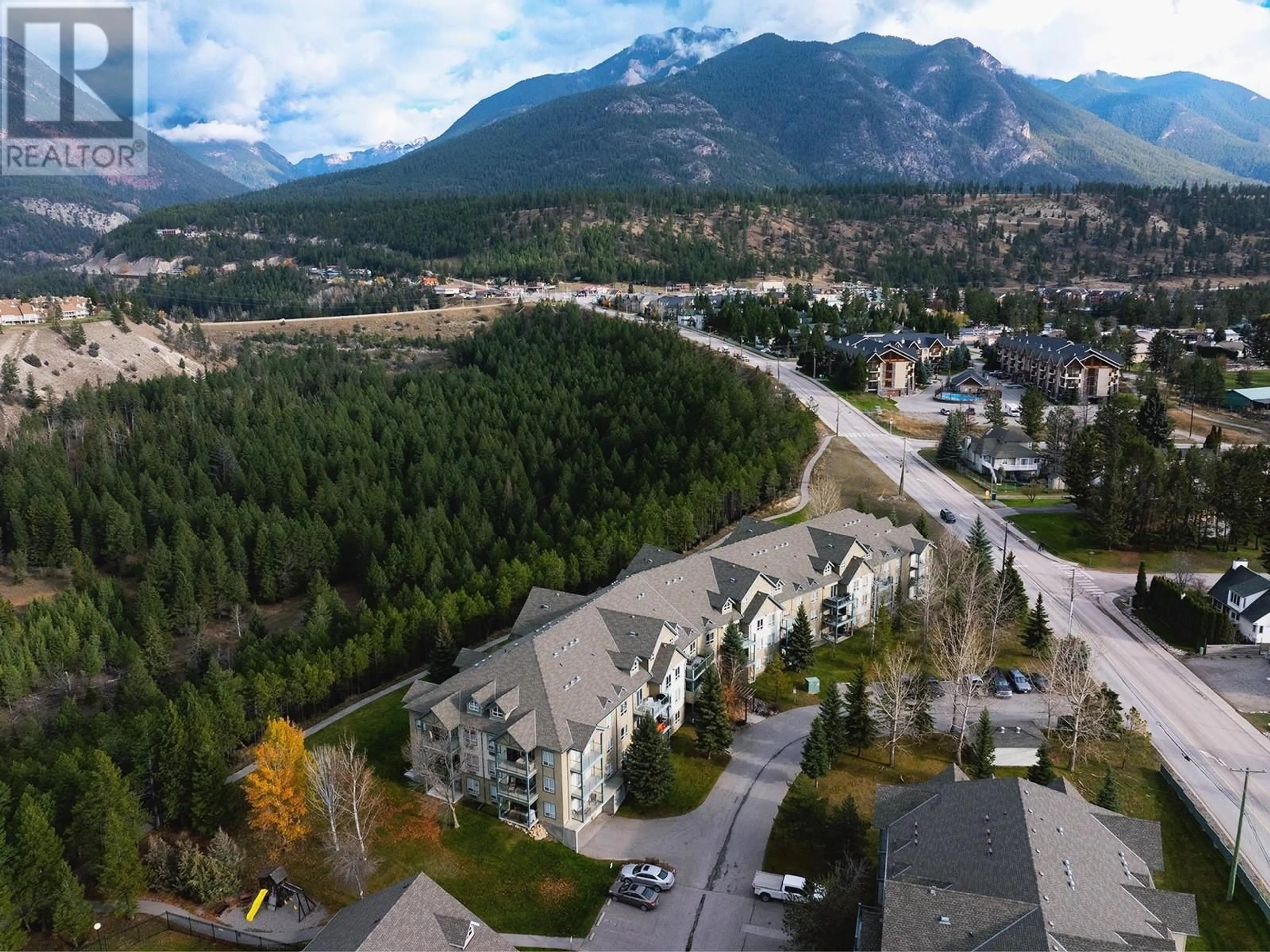 A pic from exterior of the house or condo, the view of mountain for 4769 Forsters Landing Road Unit# 313, Radium Hot Springs British Columbia V0A1M0