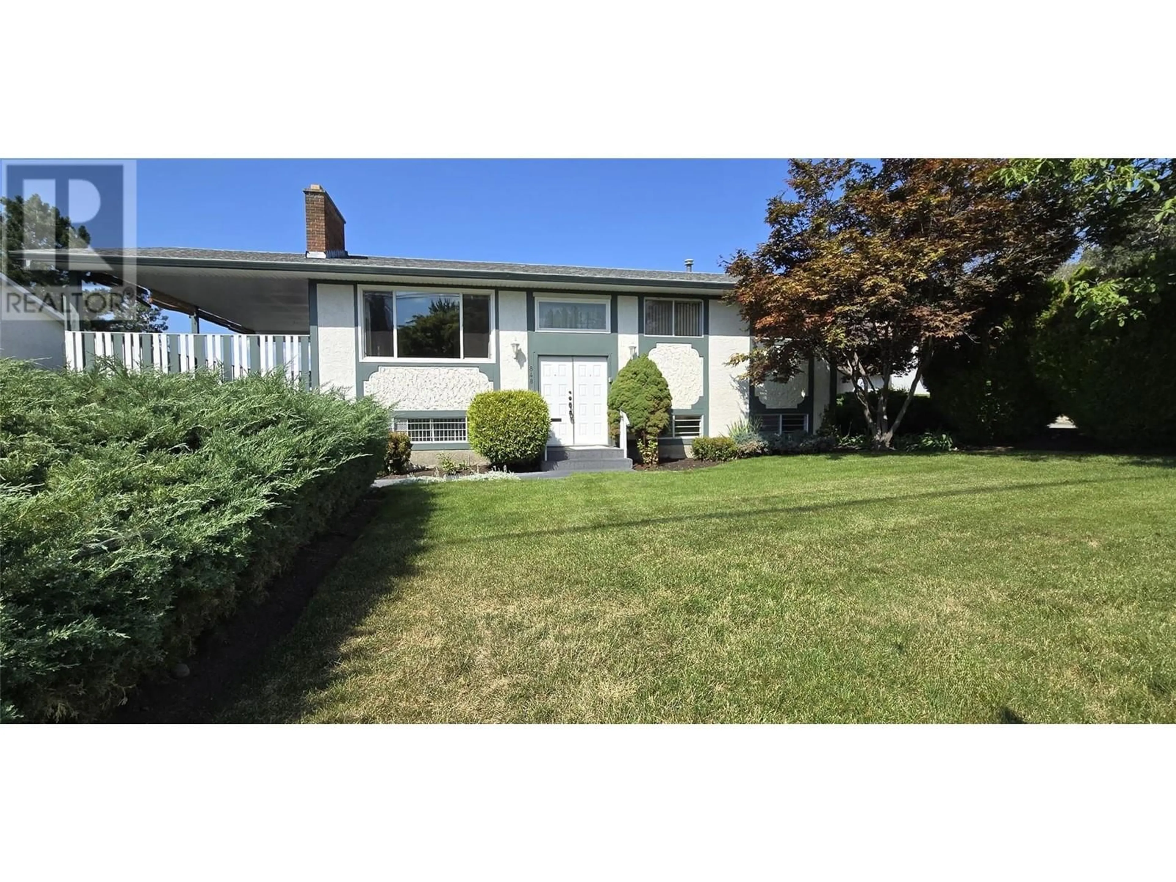 Frontside or backside of a home, cottage for 848 Hammer Avenue, Kelowna British Columbia V1W2B8