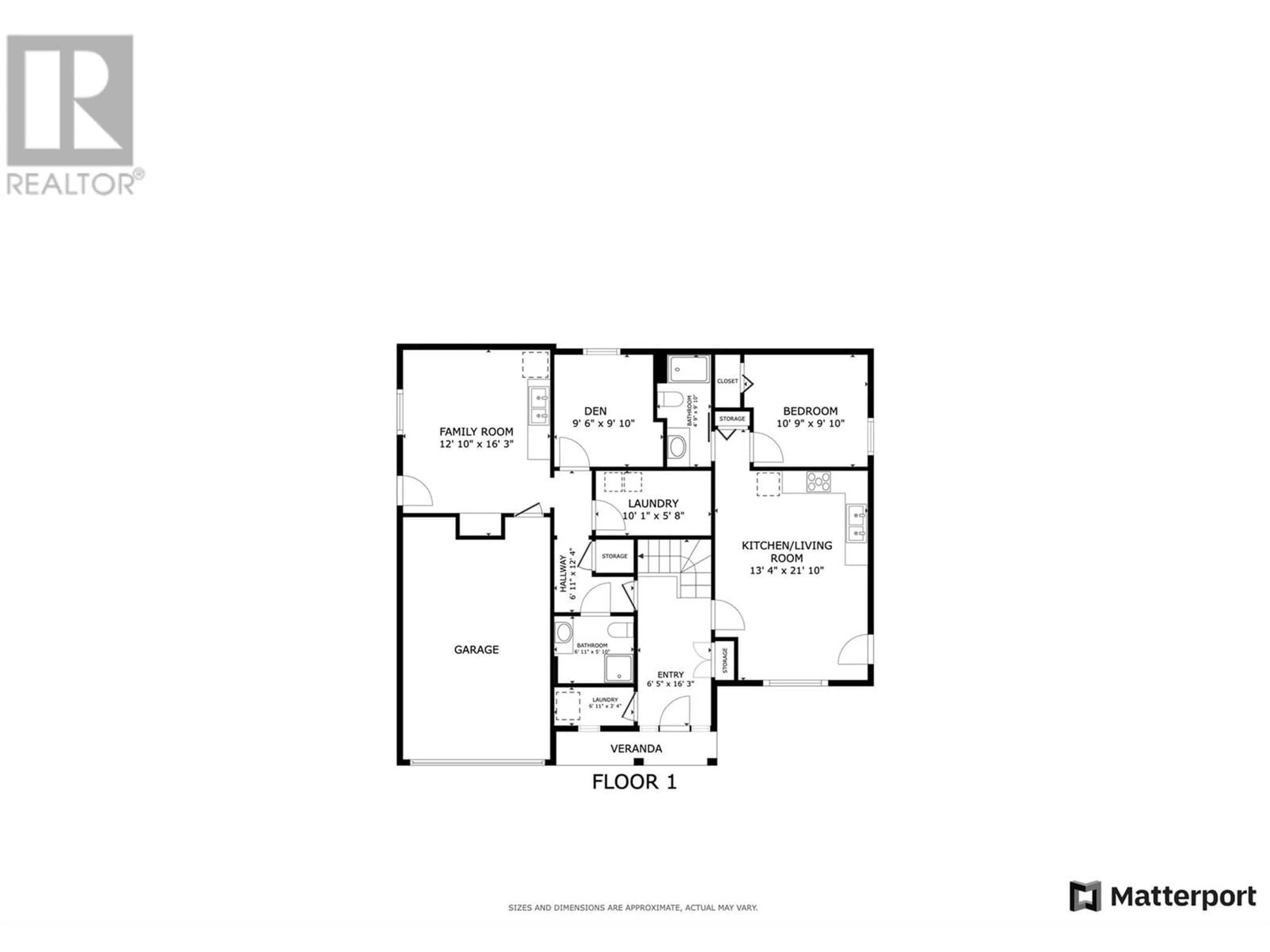 Floor plan for 5115 Chute Lake Crescent, Kelowna British Columbia V1W4L9