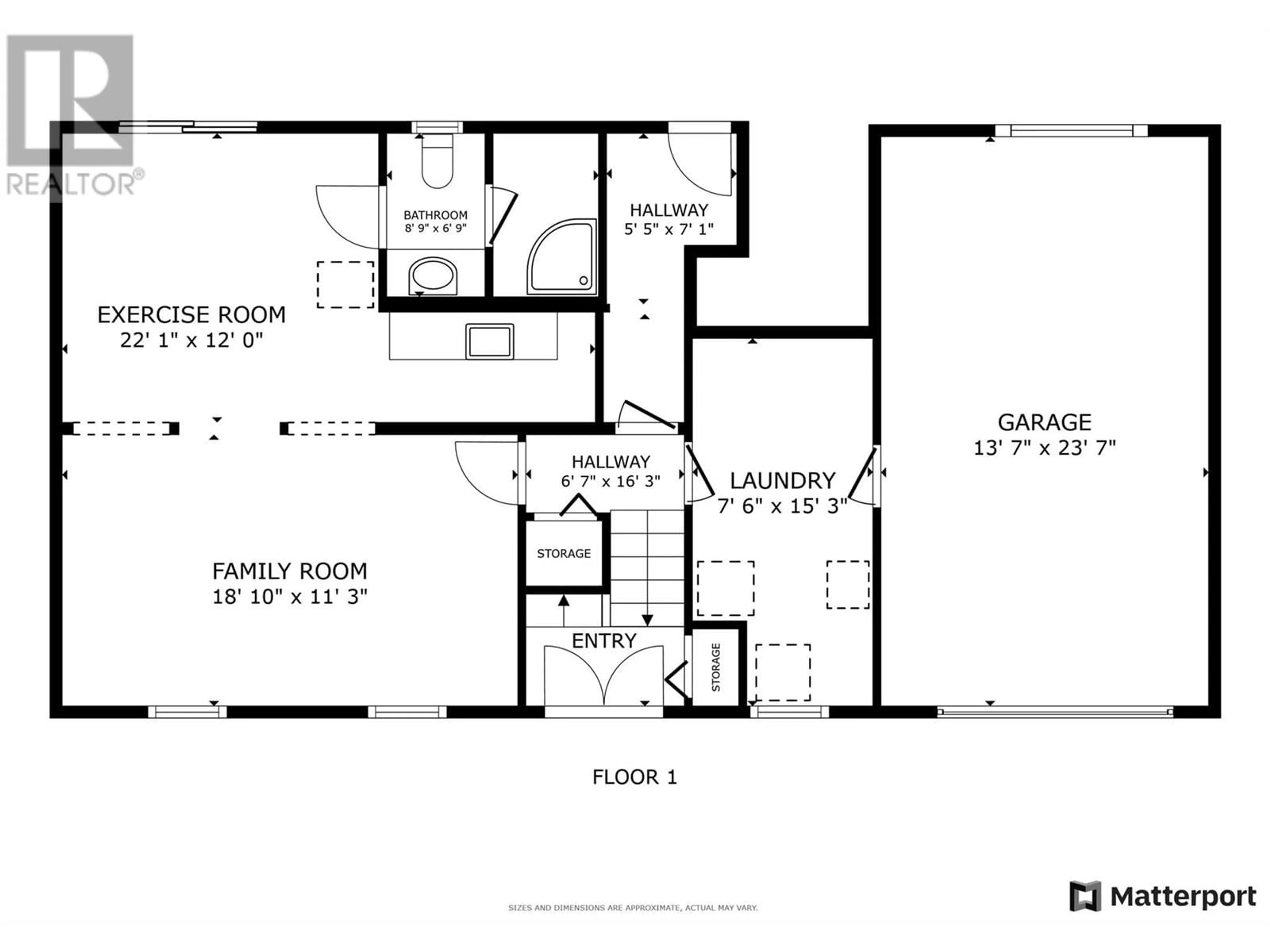 Floor plan for 2259 Westville Place, West Kelowna British Columbia V4T1S1