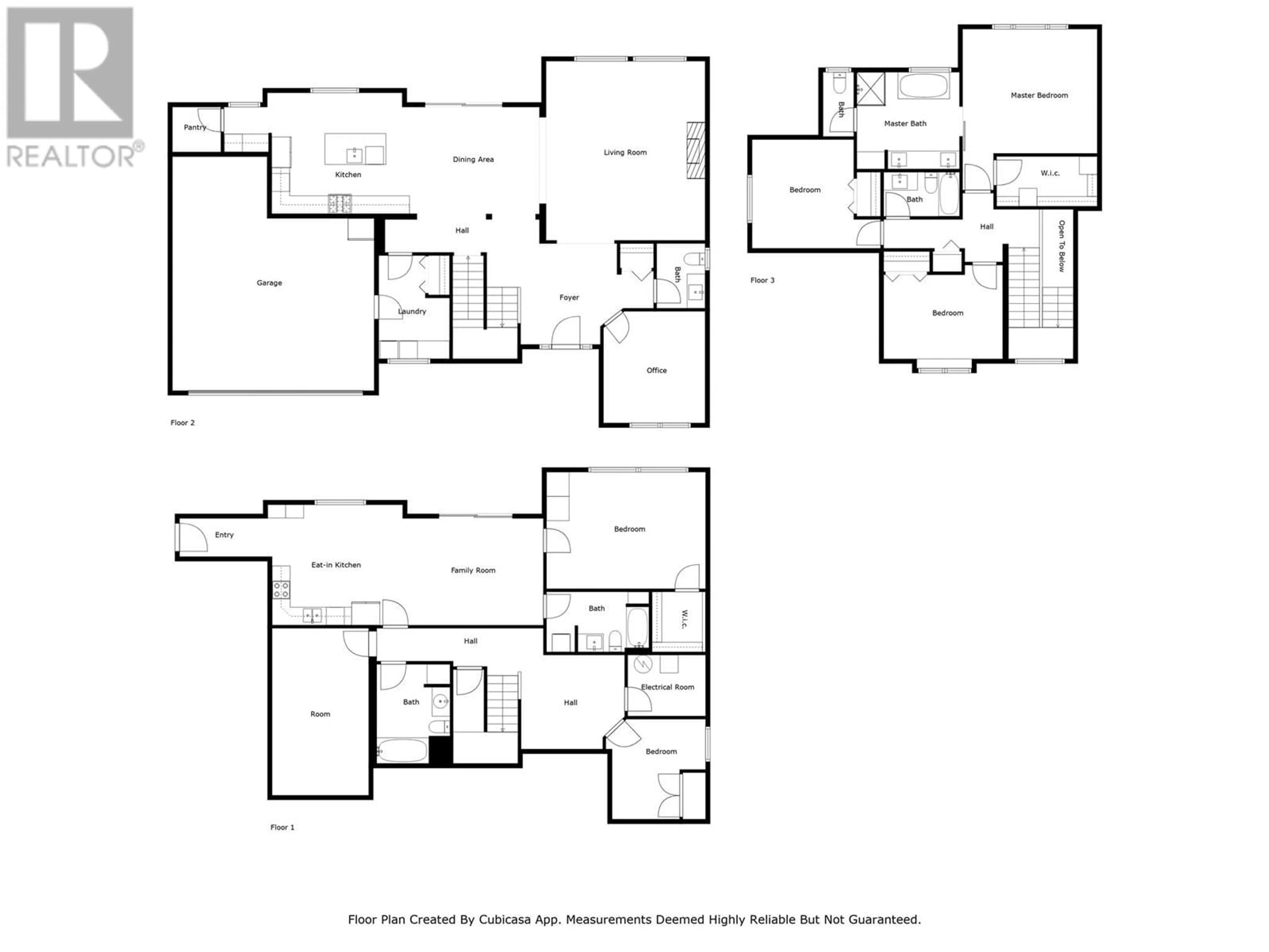 Floor plan for 1353 Myra Place, Kamloops British Columbia V0E0C3