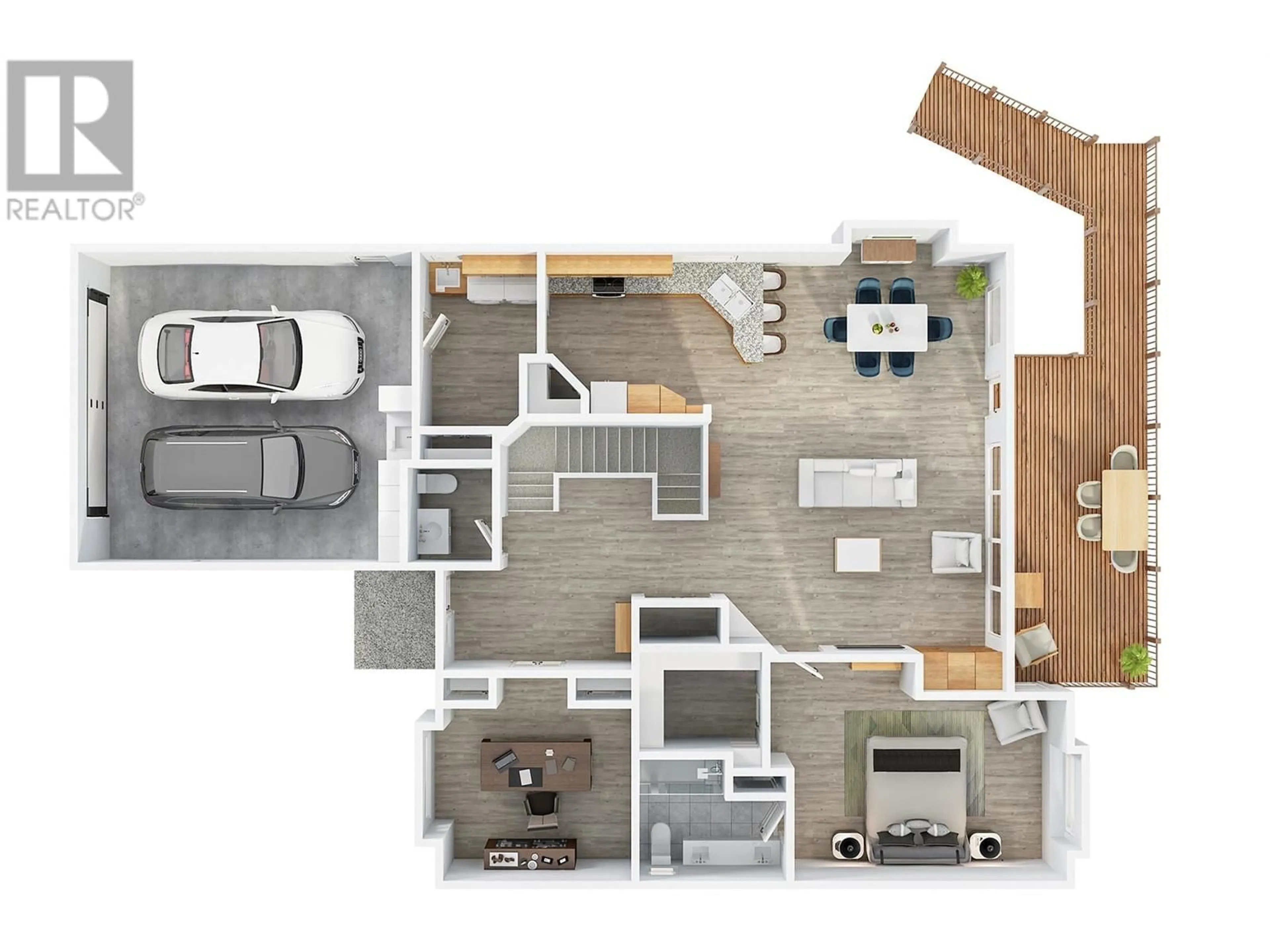 Floor plan for 354 Dormie Point Lot# 40, Vernon British Columbia V1H1Y6