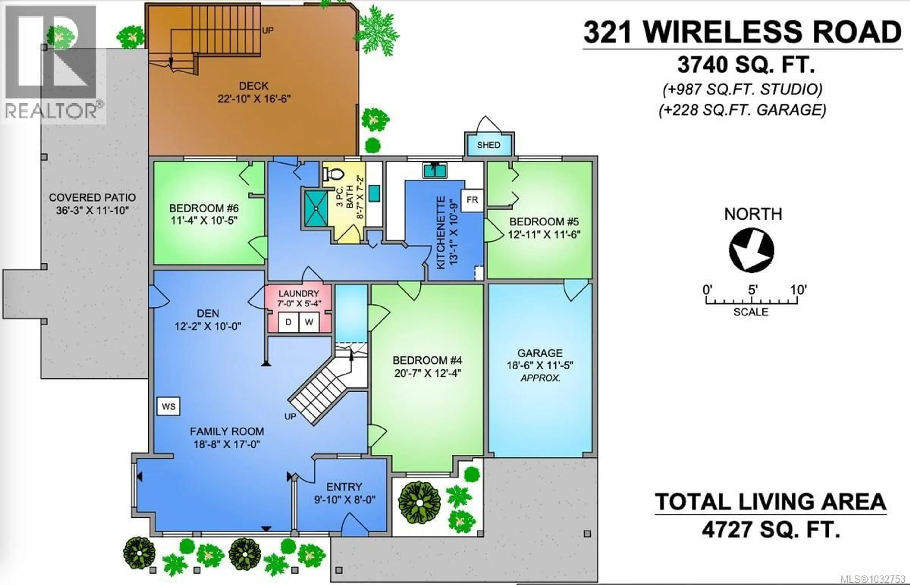 Floor plan for 321 WIRELESS ROAD, Comox British Columbia V9M3T6