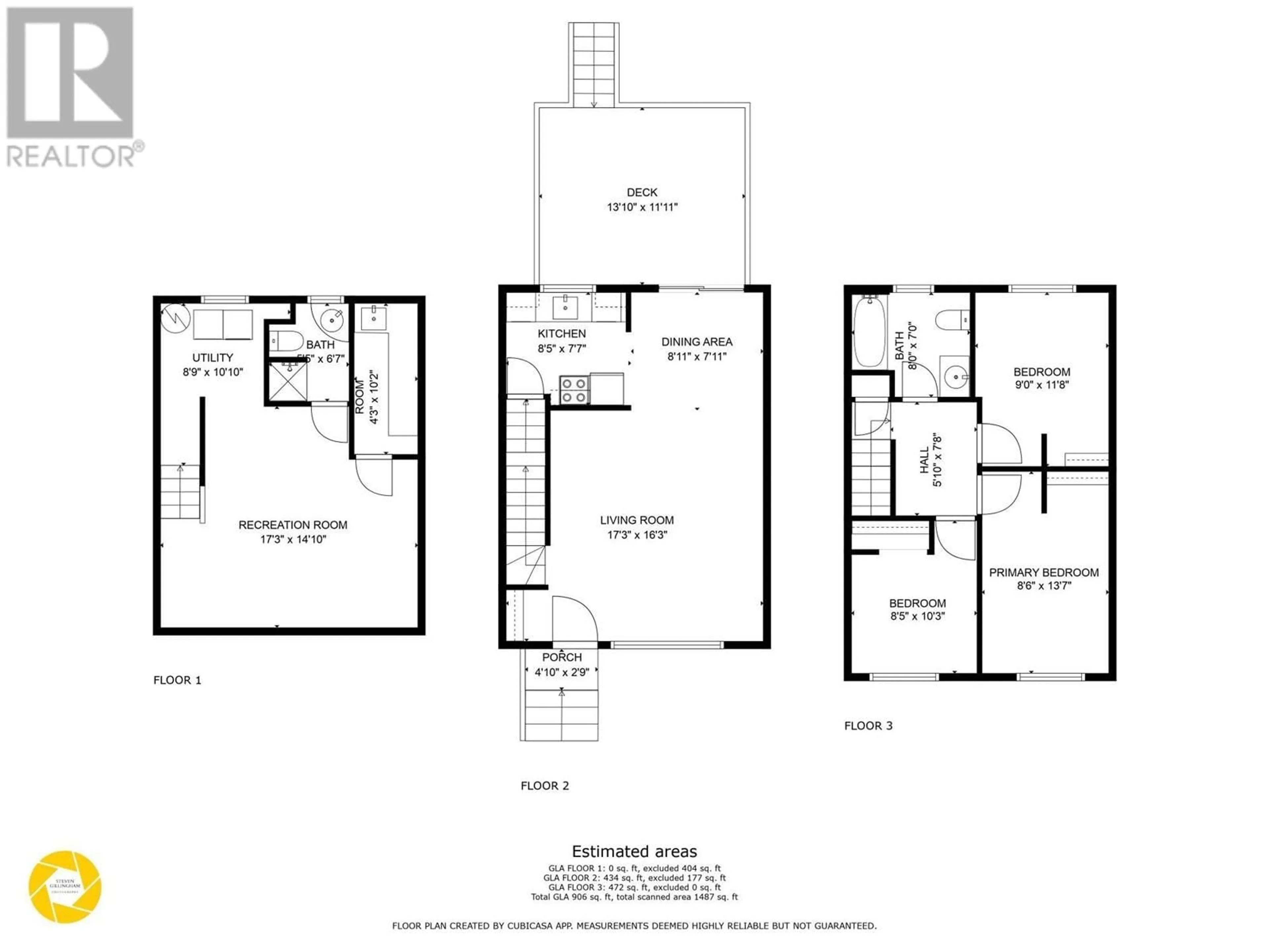 Floor plan for 1605 SUMMIT Drive Unit# 9, Kamloops British Columbia V2E2A5