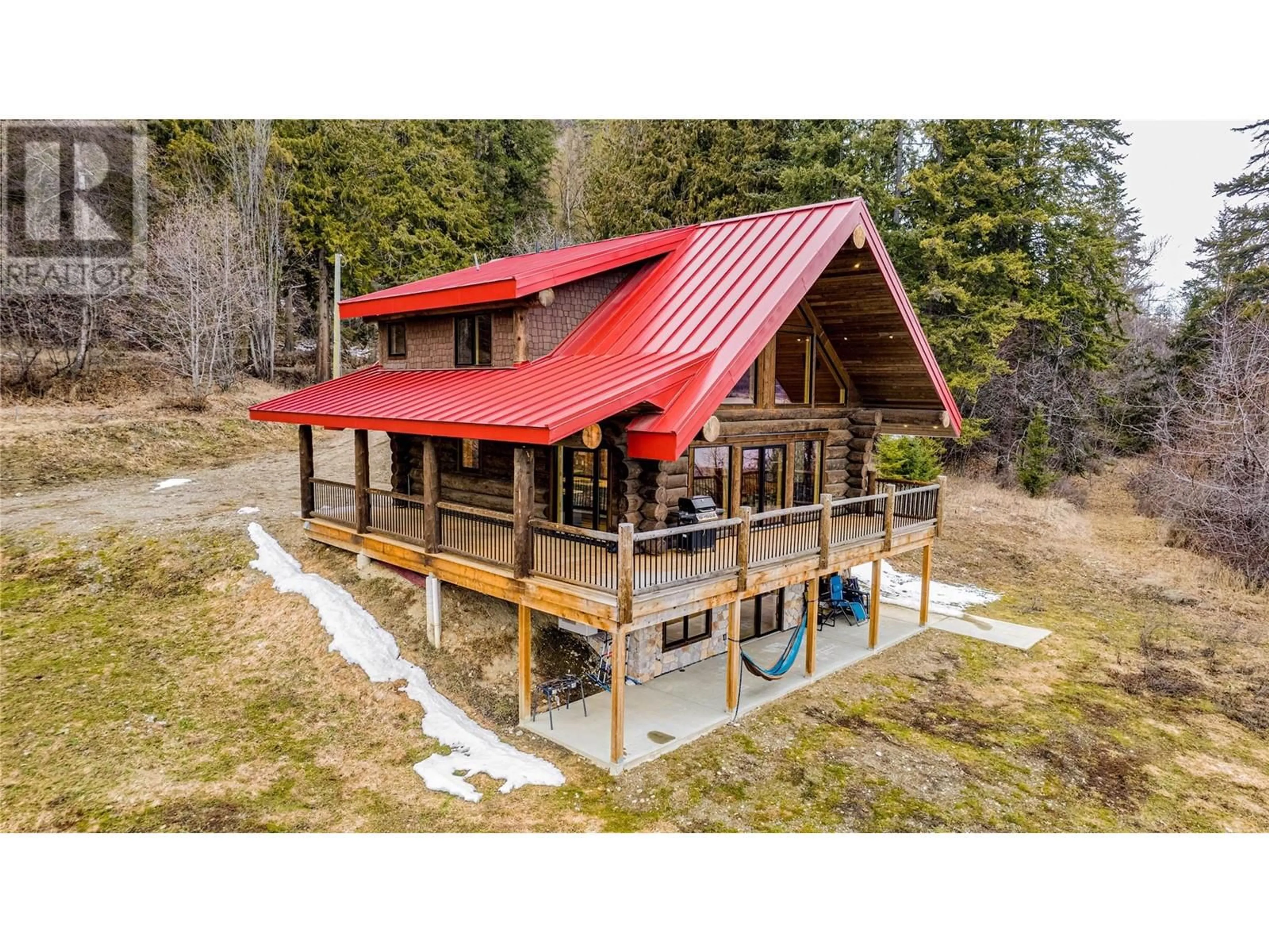 Frontside or backside of a home, cottage for 682 Lower Inonoaklin Road, Edgewood British Columbia V0G1J0