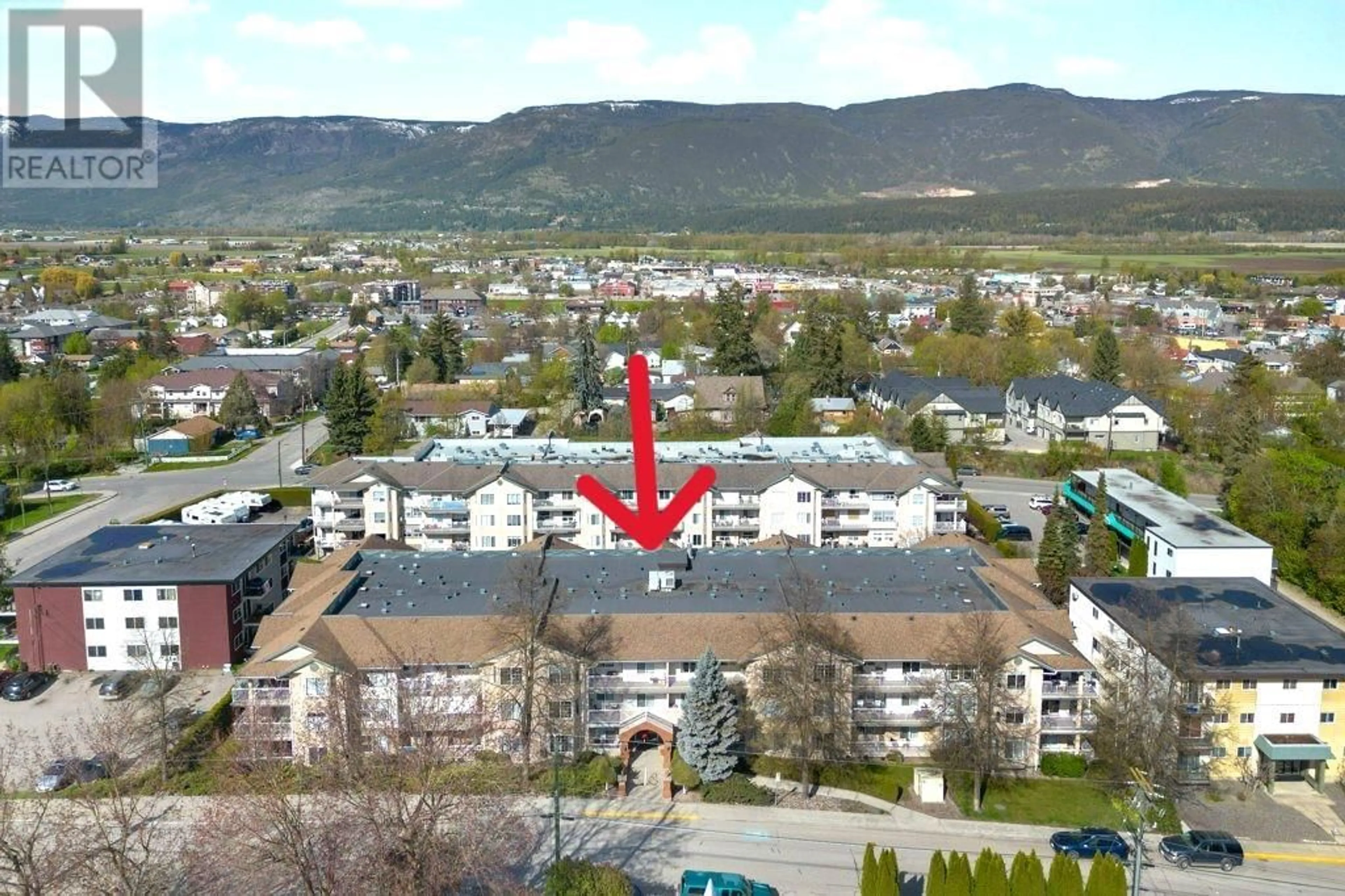 A pic from exterior of the house or condo, the view of mountain for 251 6th Street SE Unit# 312 Lot# 30, Salmon Arm British Columbia V1E1J9