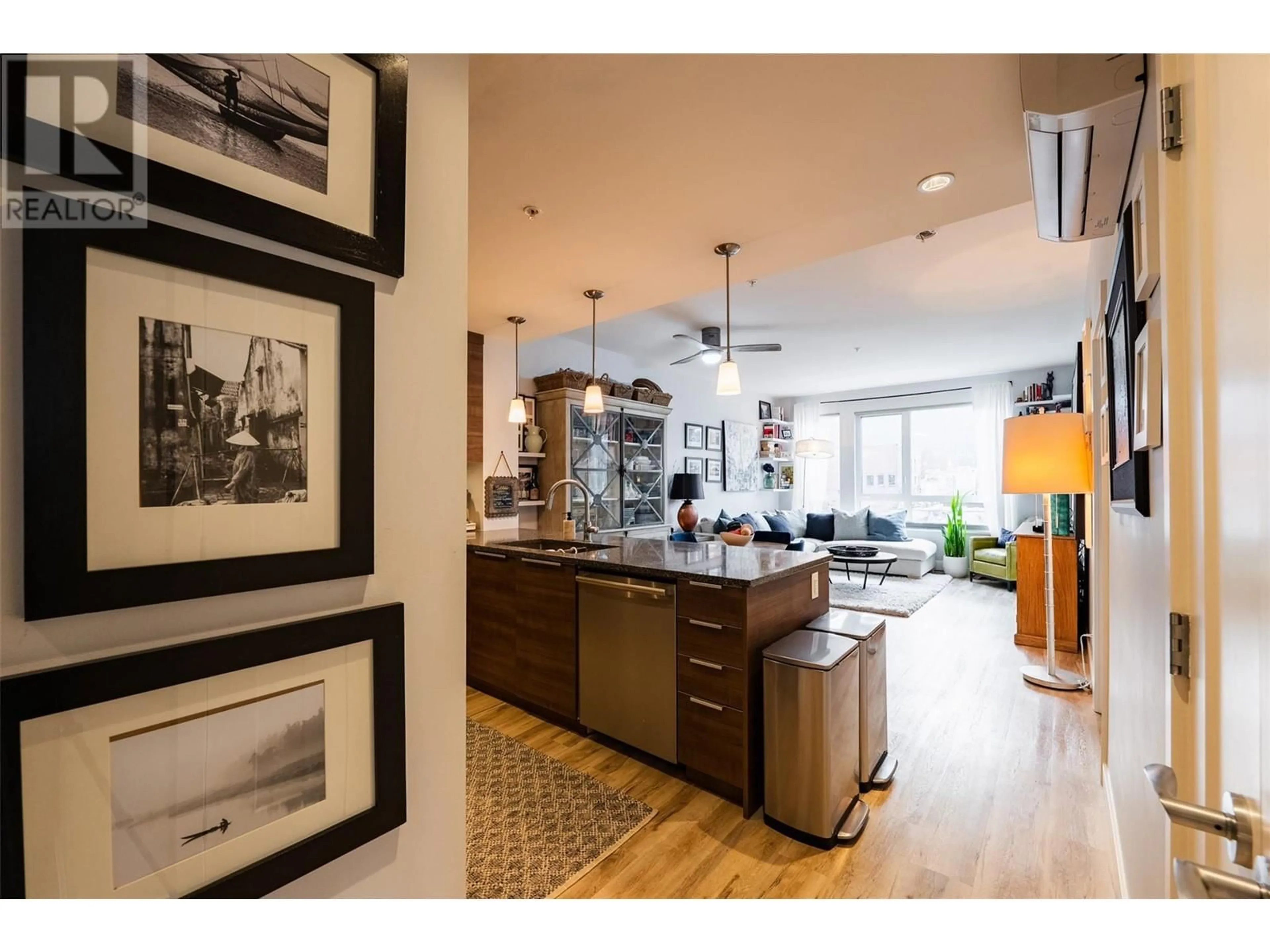 Open concept kitchen for 710 VERNON Street Unit# 315, Nelson British Columbia V1L4G2