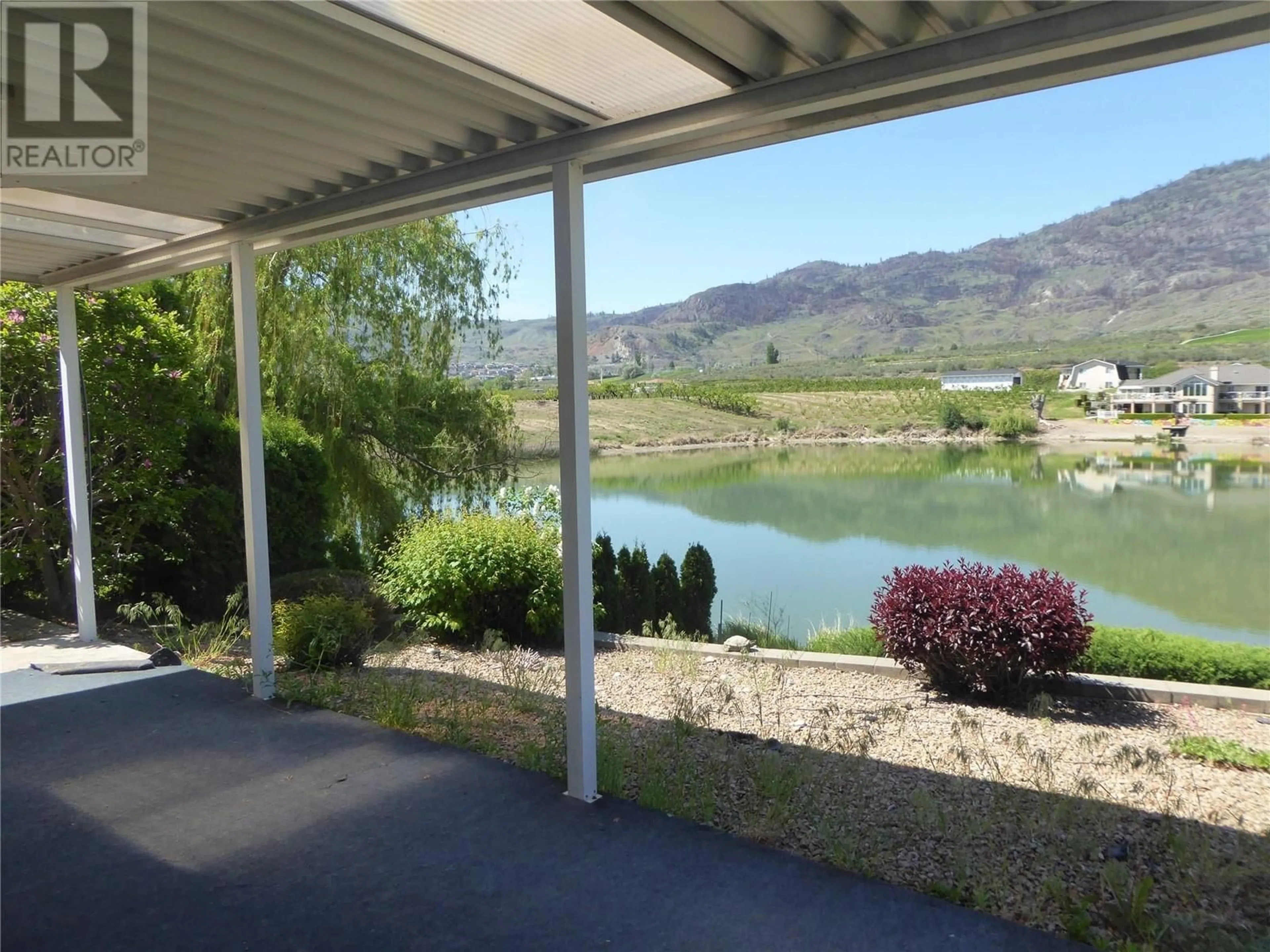 Patio, the view of lake or river for 7 WREN Place, Osoyoos British Columbia V0H1V5