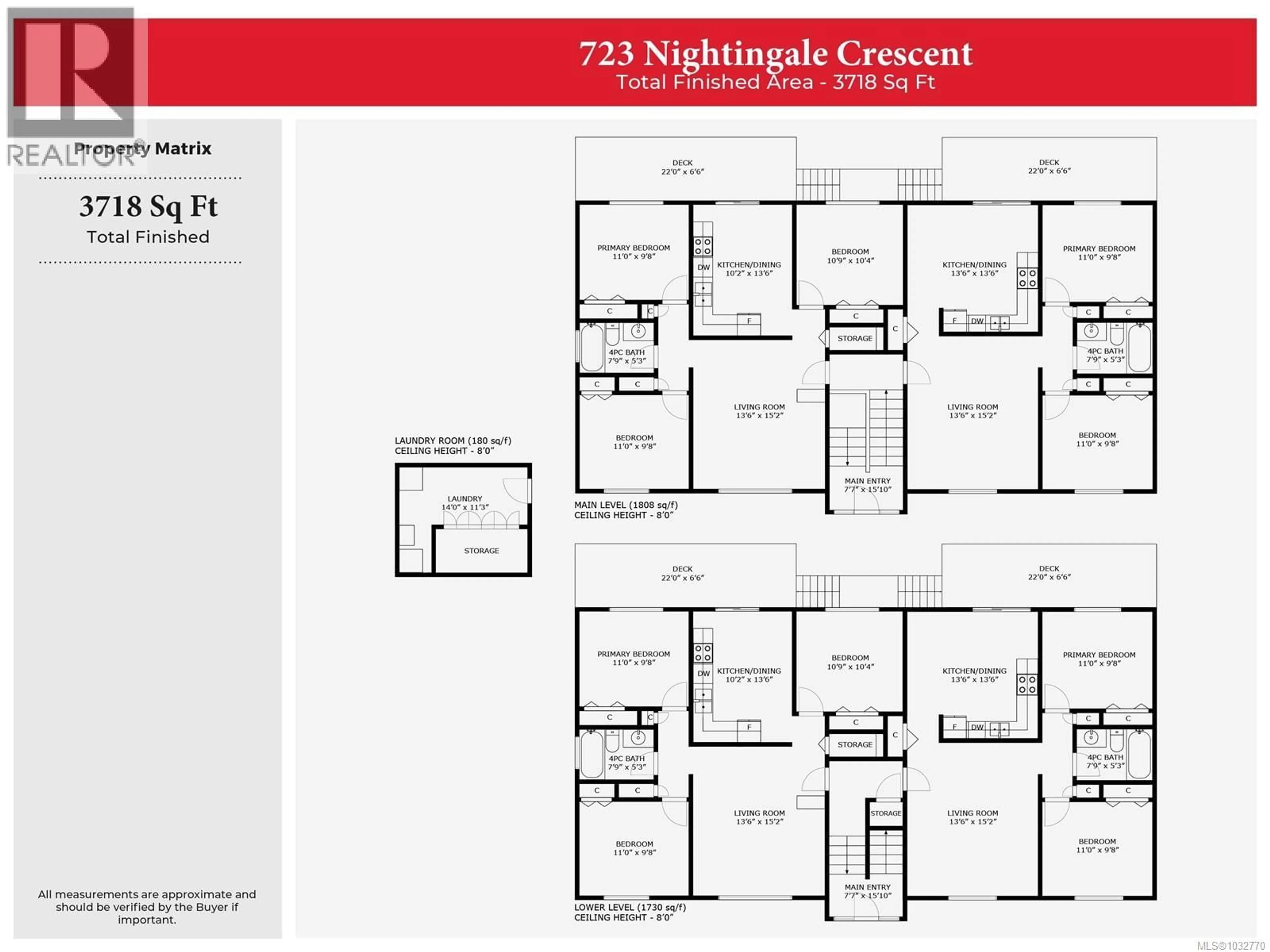 Floor plan for 723 NIGHTINGALE CRESCENT, Nanaimo British Columbia V9S2N7