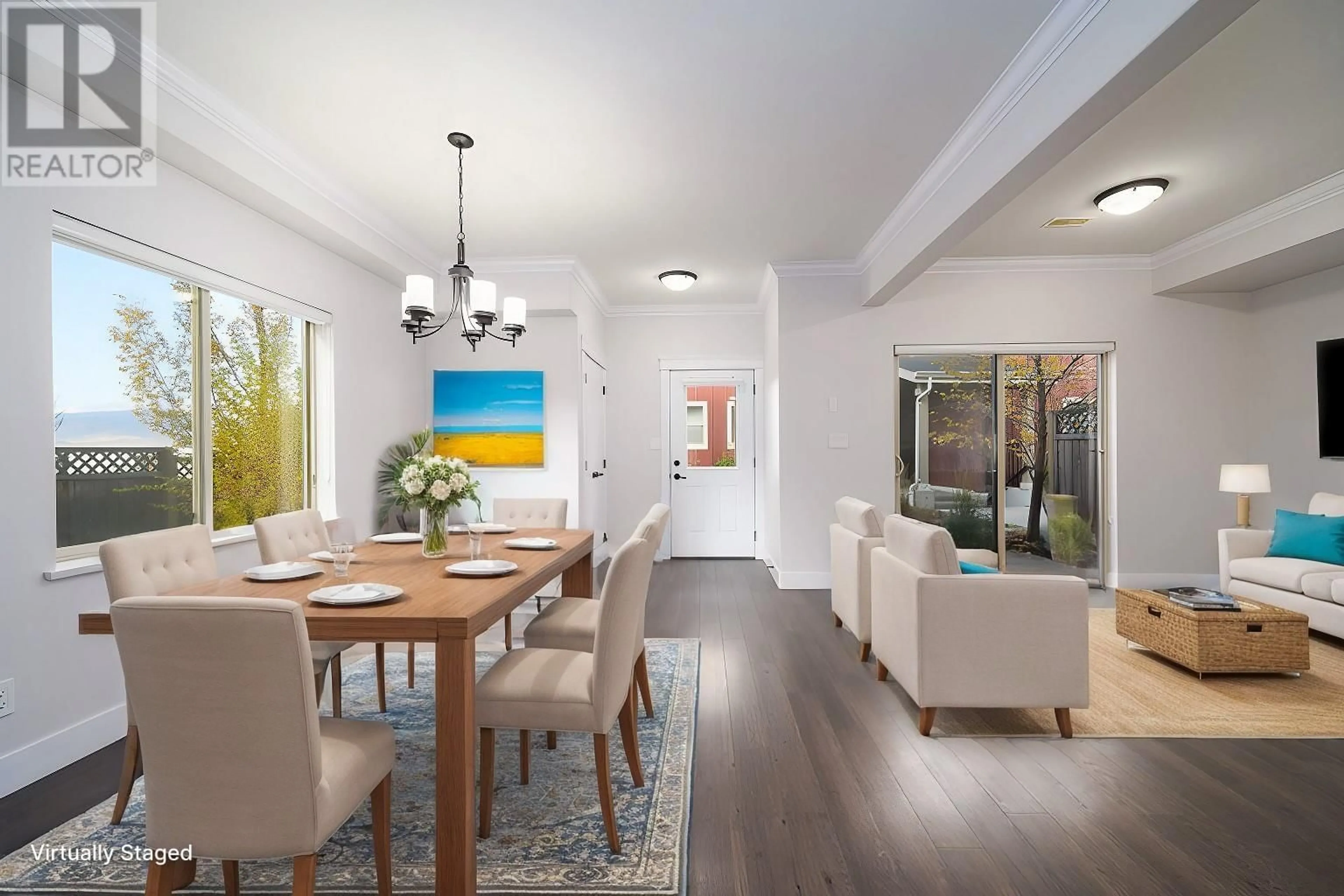 Dining room, wood floors for 60 HUDSONS BAY Trail Unit# 105, Kamloops British Columbia V2C0G4