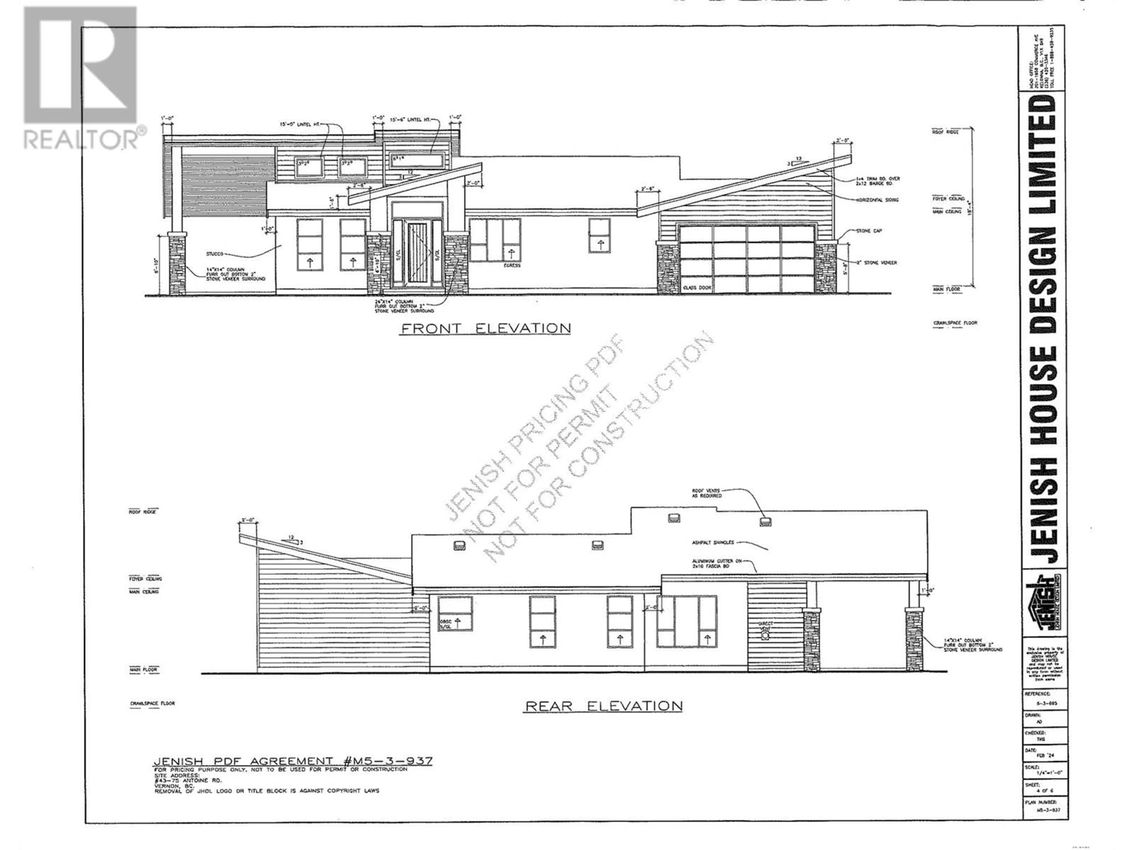 Floor plan for 43 - 75 ANTOINE ROAD, Vernon British Columbia V1H2A3