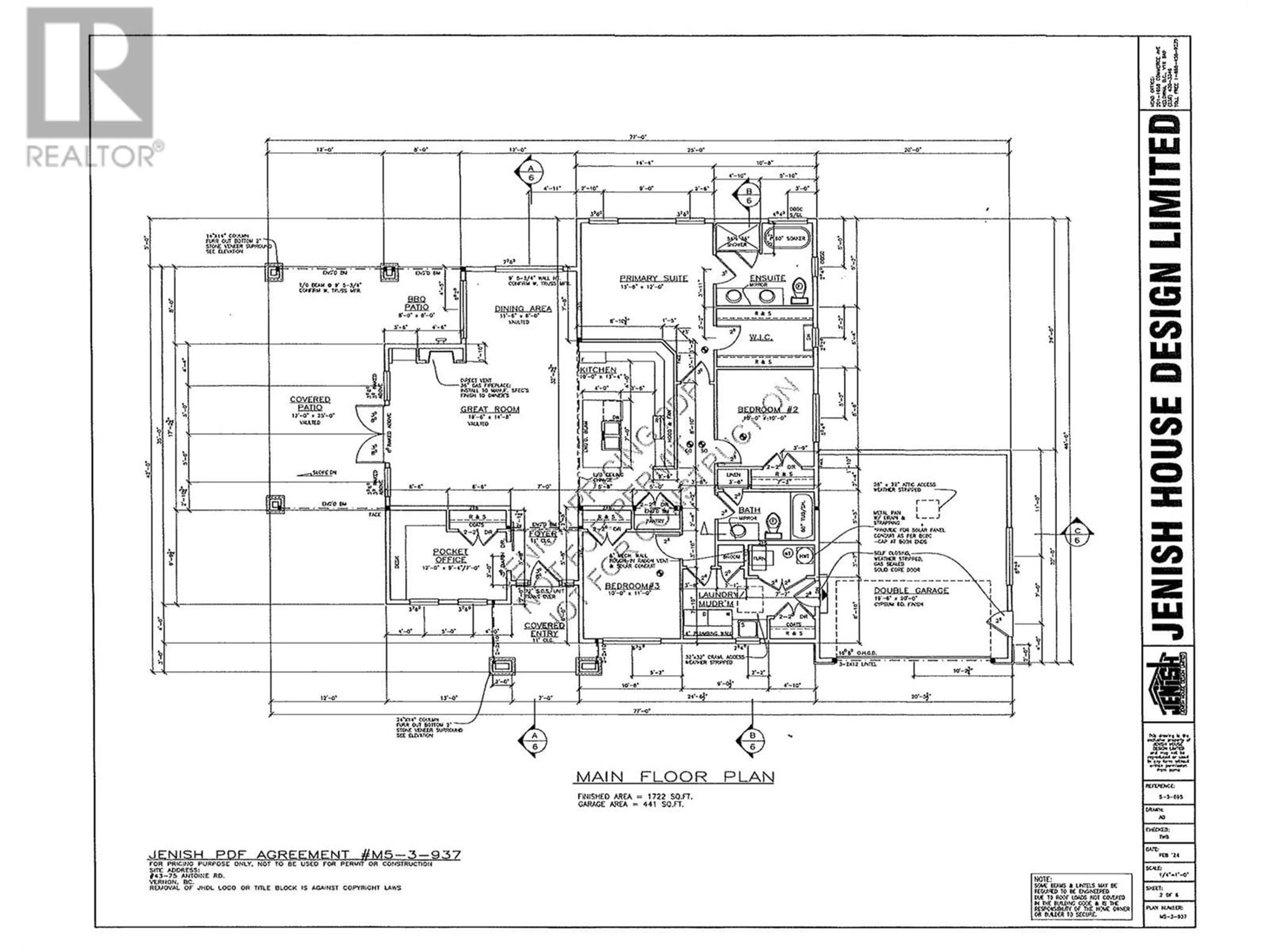 Floor plan for 43 - 75 ANTOINE ROAD, Vernon British Columbia V1H2A3