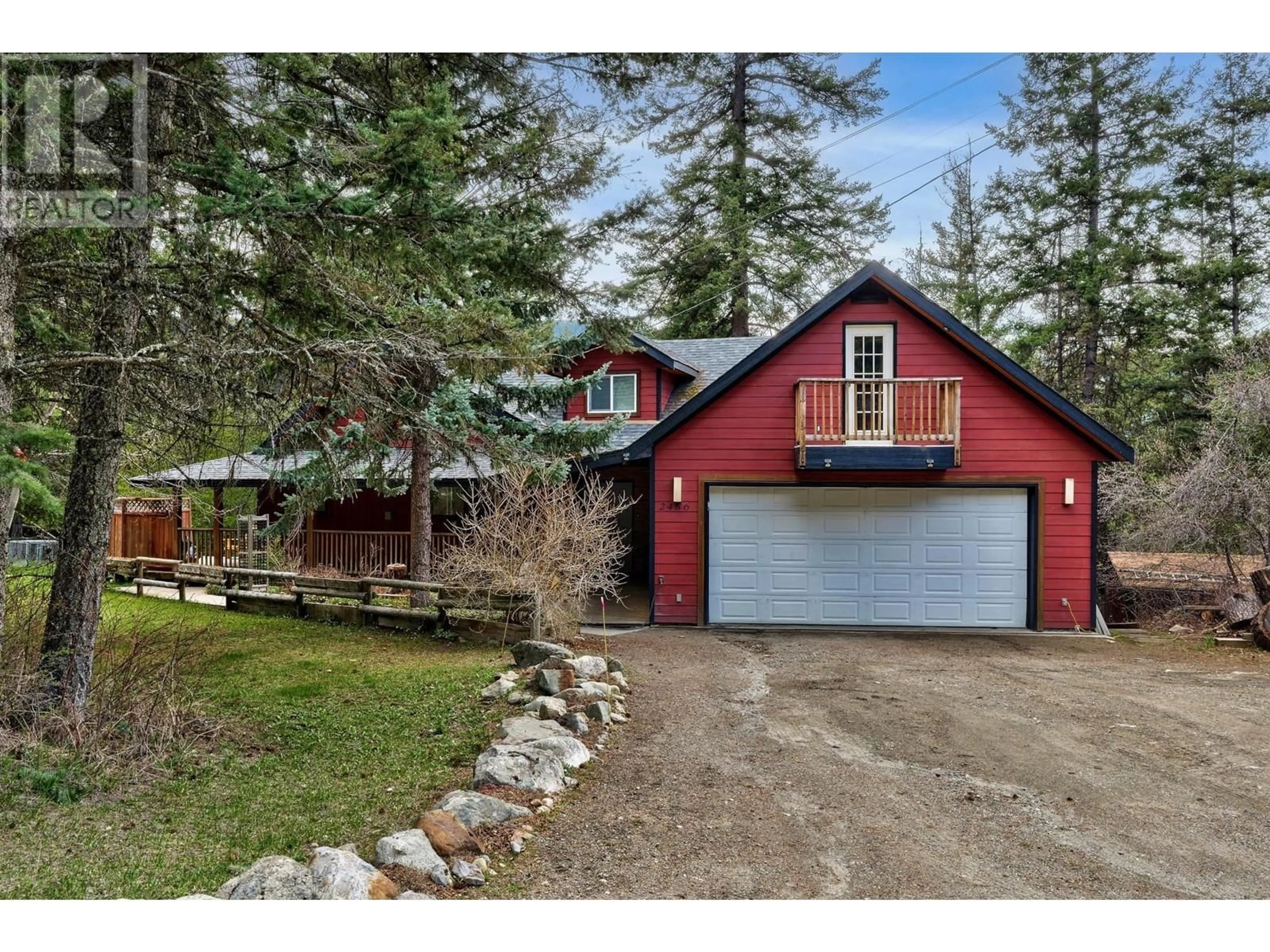 Frontside or backside of a home, cottage for 2486 HEFFLEY LOUIS CR Road, Kamloops British Columbia V0E1Z0