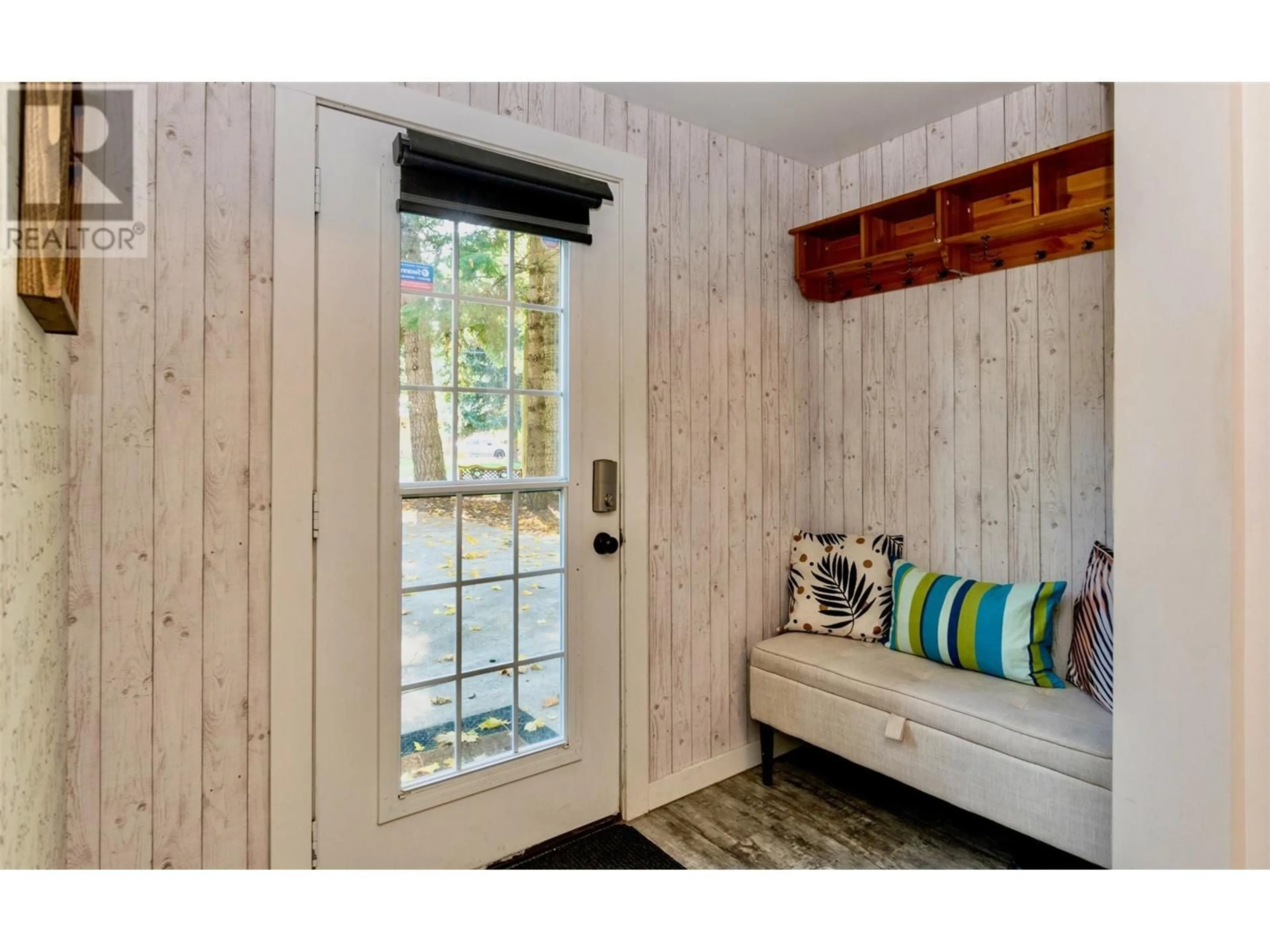 Indoor entryway, wood floors for 4179 Ashe Crescent, Scotch Creek British Columbia V0E1M5