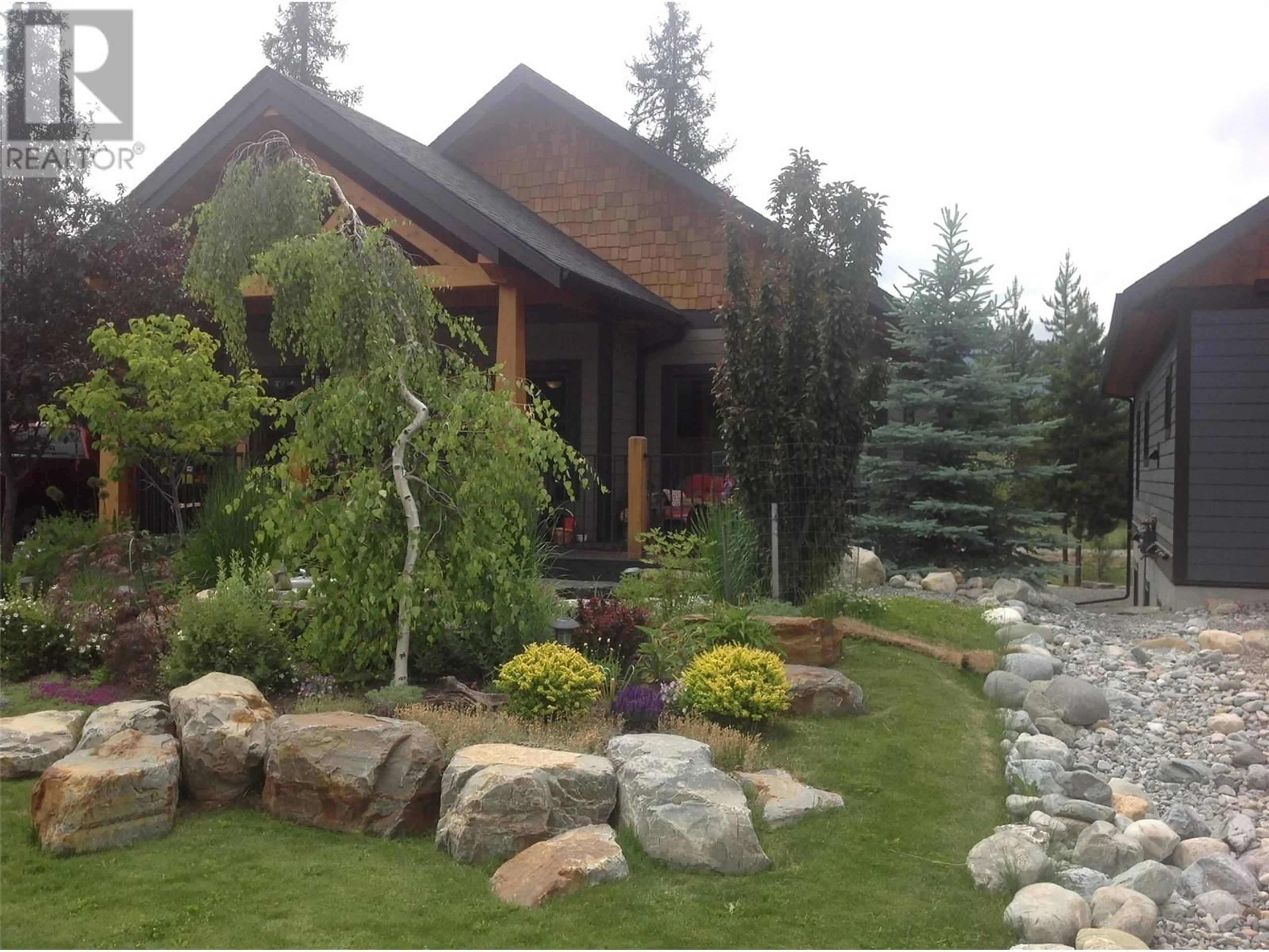 Patio, mountain view for 445 Forest Crowne Rise, Kimberley British Columbia V1A0A5