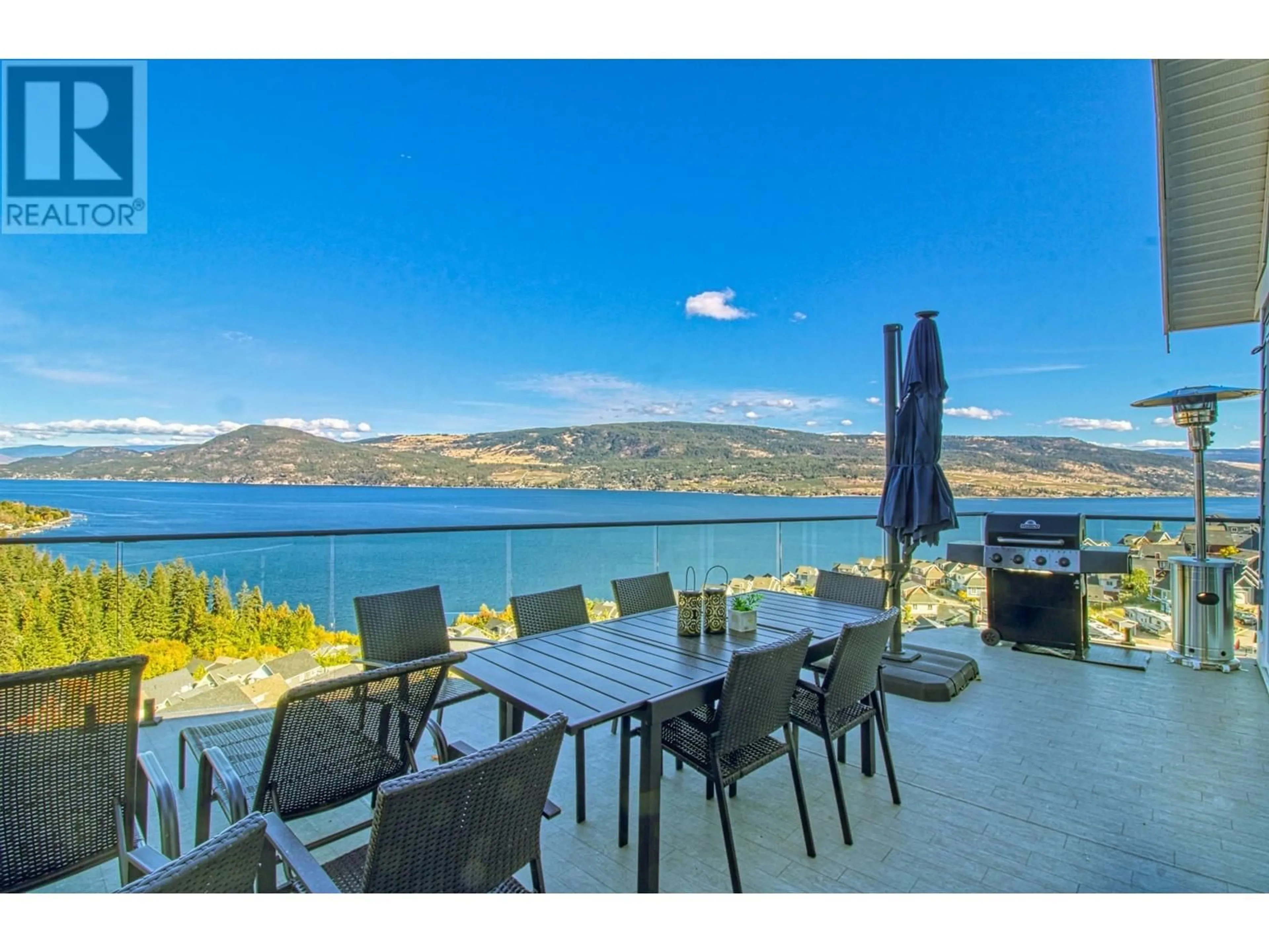 Patio, water/lake/river/ocean view for 243 - 6725 LA PALMA LOOP, Kelowna British Columbia V1Z3R8