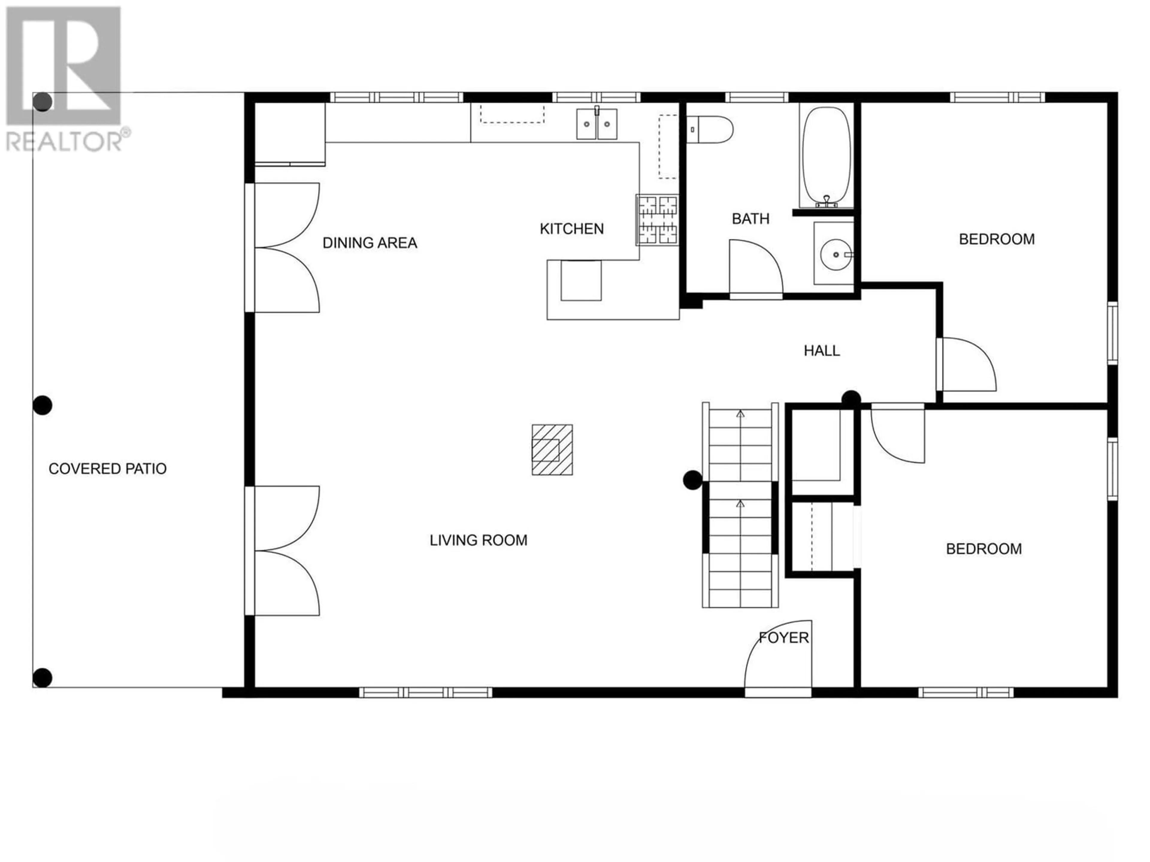 Floor plan for 2120 FISH LAKE ROAD WEST, Rock Creek British Columbia V0H1Y0