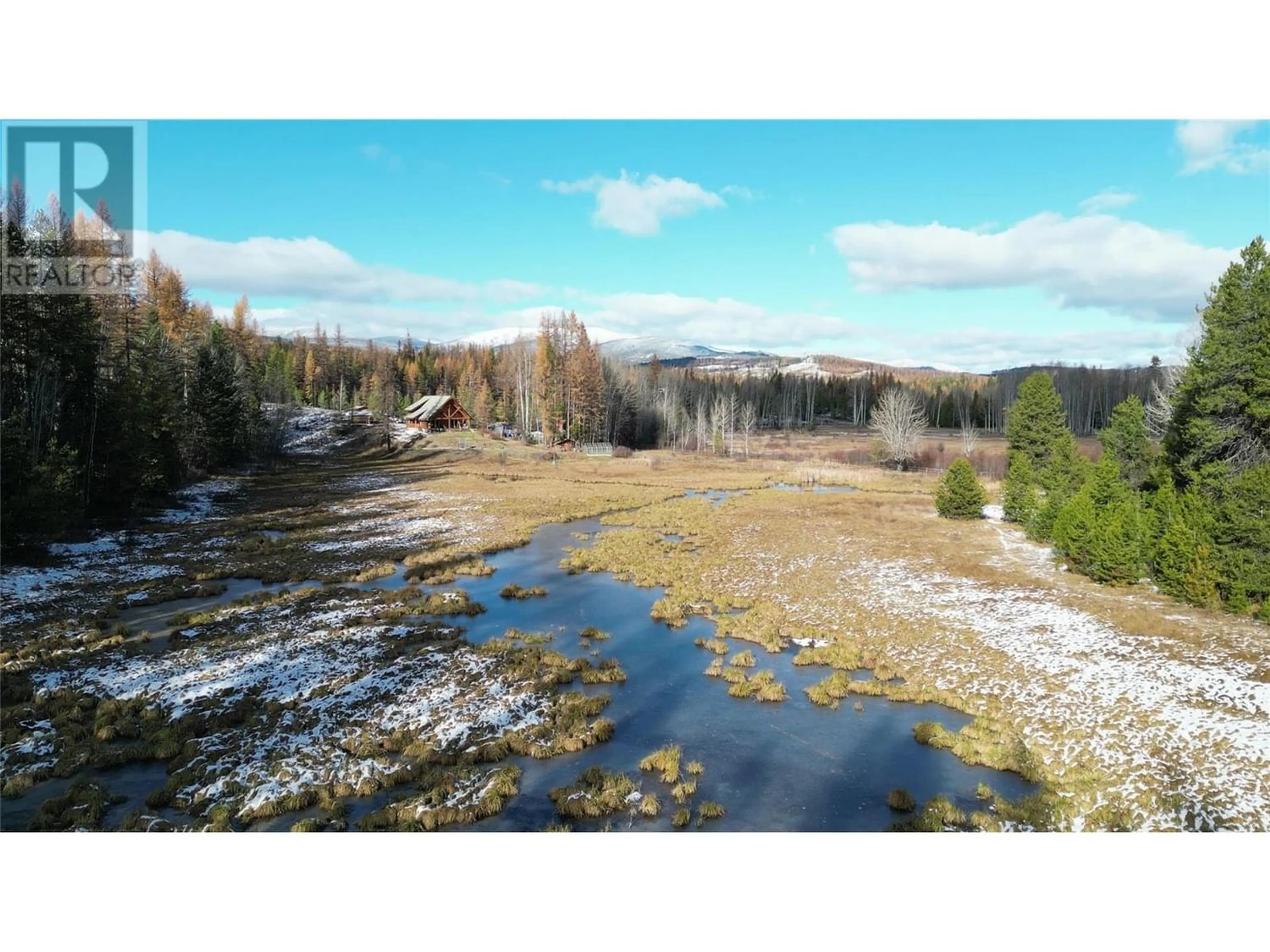 A pic from outside/outdoor area/front of a property/back of a property/a pic from drone, water/lake/river/ocean view for 2120 FISH LAKE ROAD WEST, Rock Creek British Columbia V0H1Y0
