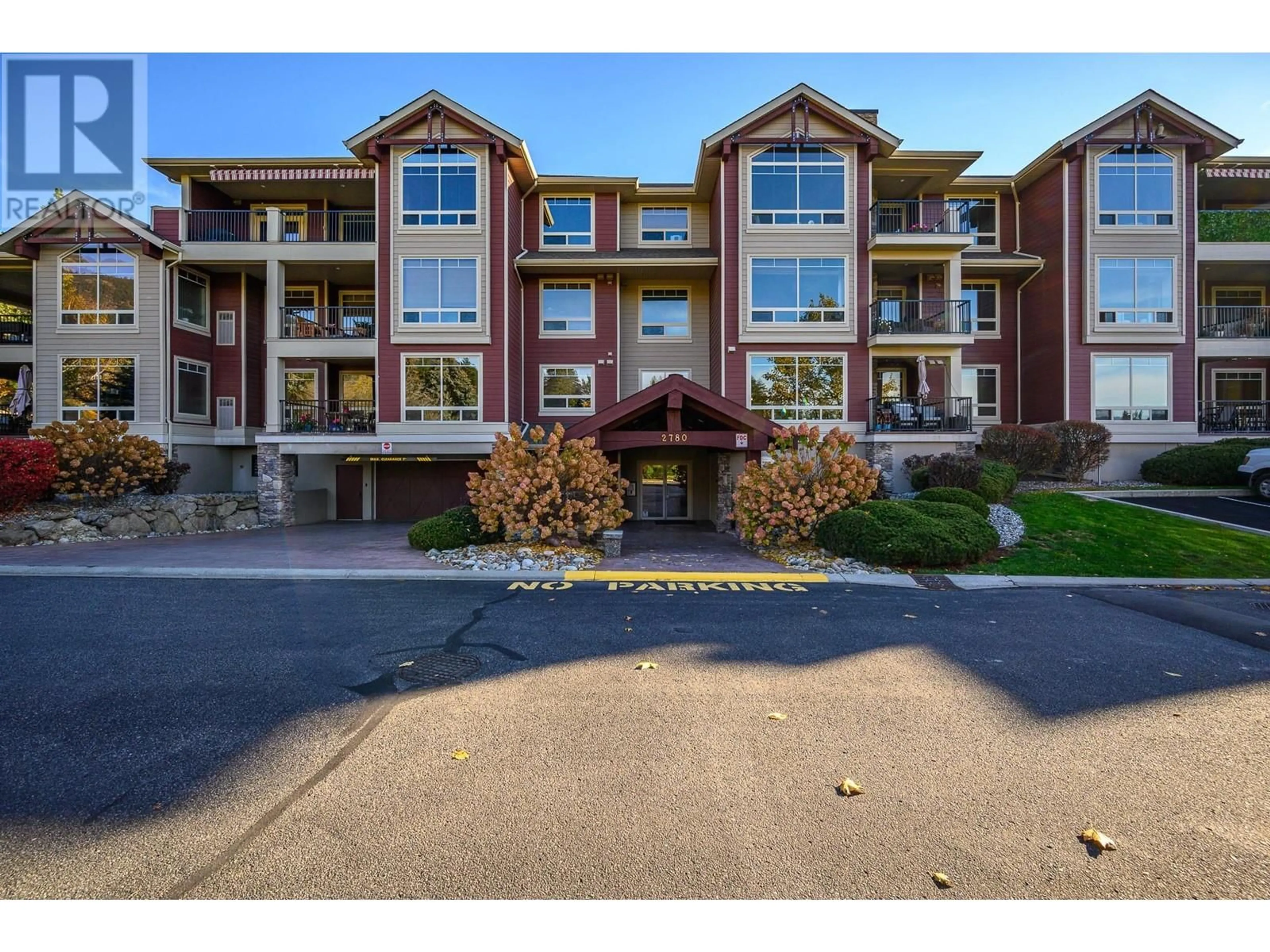 A pic from exterior of the house or condo, the front or back of building for 2780 Auburn Road Unit# 305, West Kelowna British Columbia V4T4C2