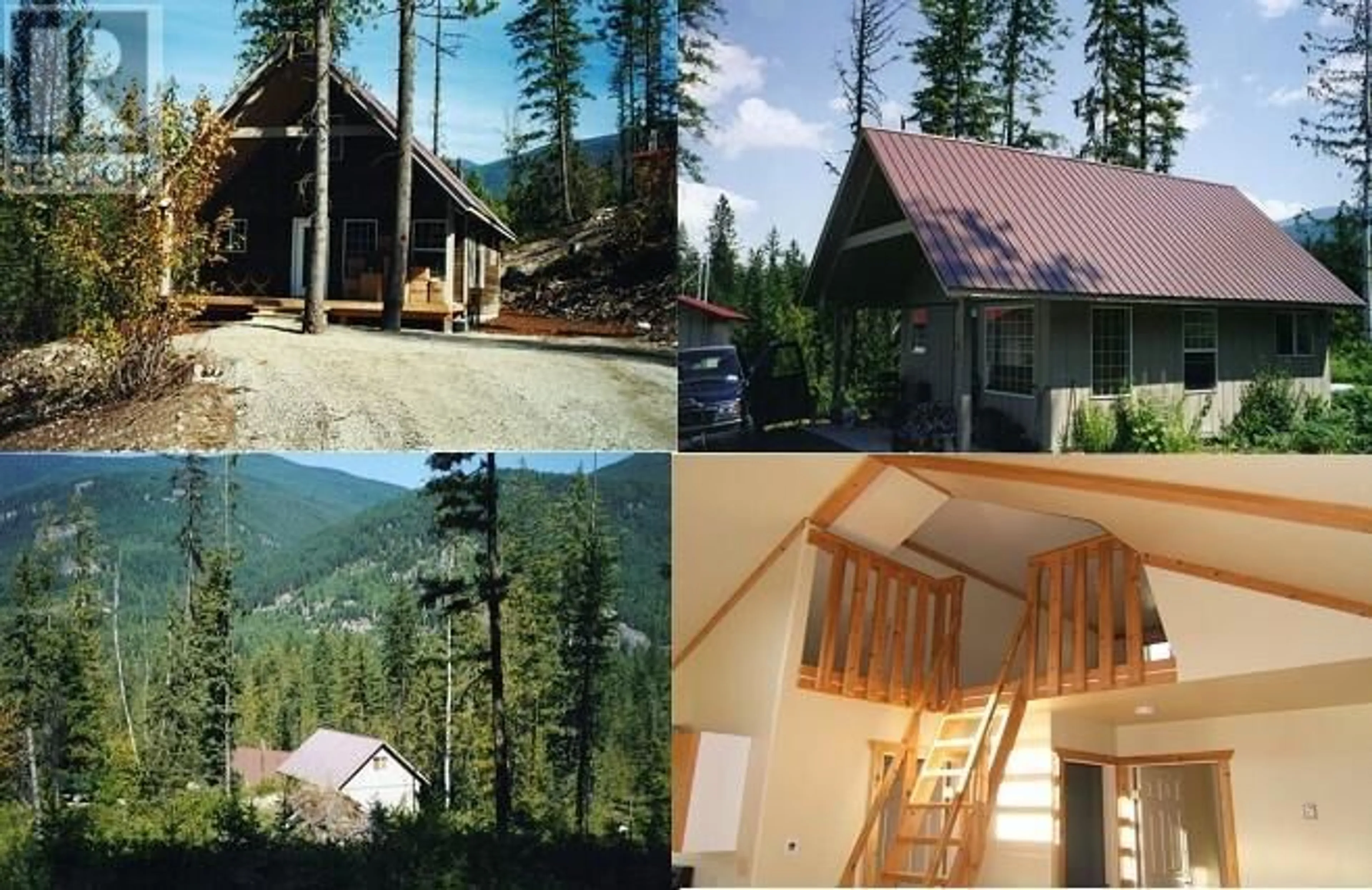 A pic from outside/outdoor area/front of a property/back of a property/a pic from drone, mountain view for 5525 DUCKSWAY ROAD, Winlaw British Columbia V0G2J0