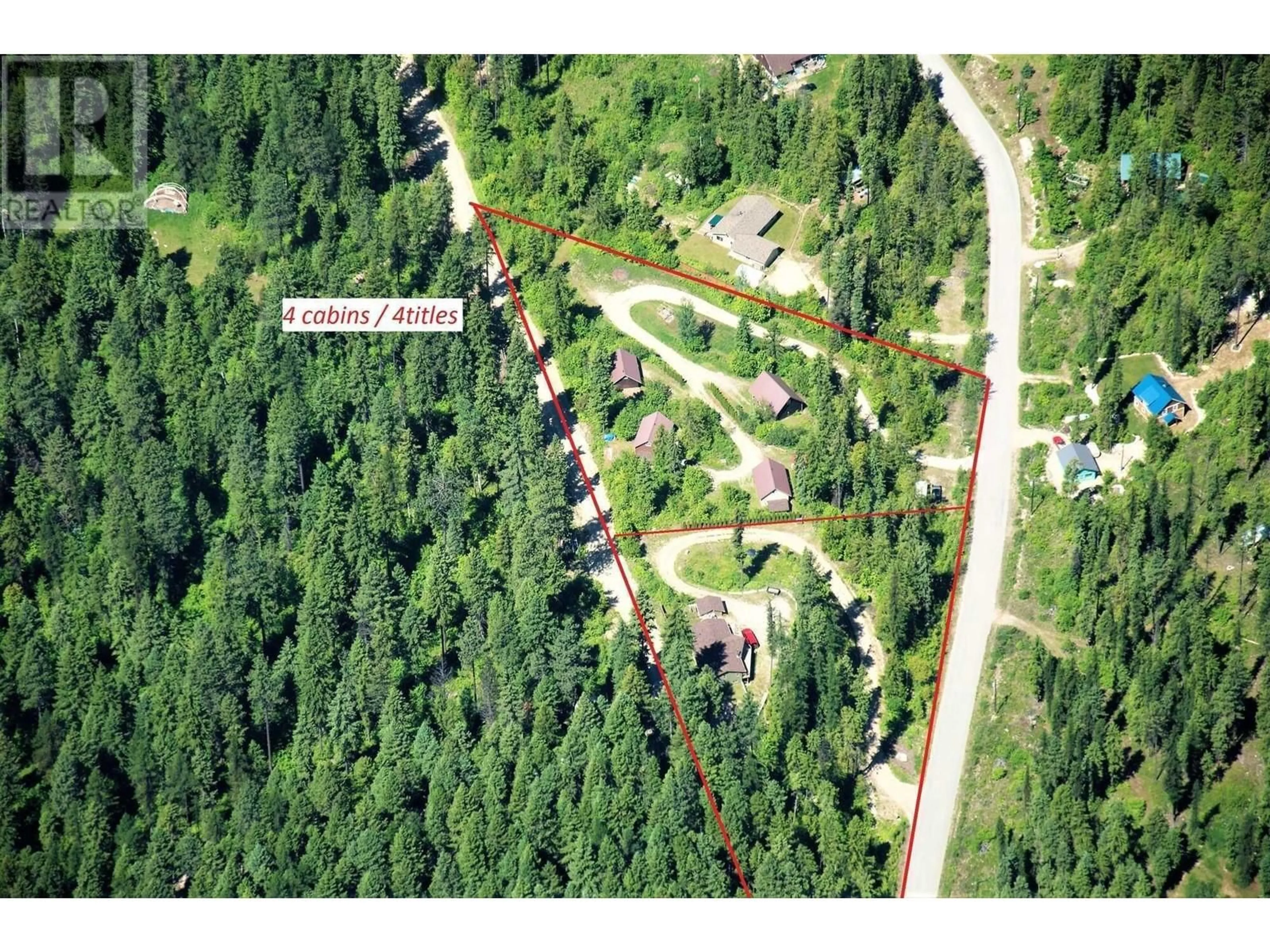 Picture of a map for 5525 Ducksway Road, Winlaw British Columbia V0G2J0