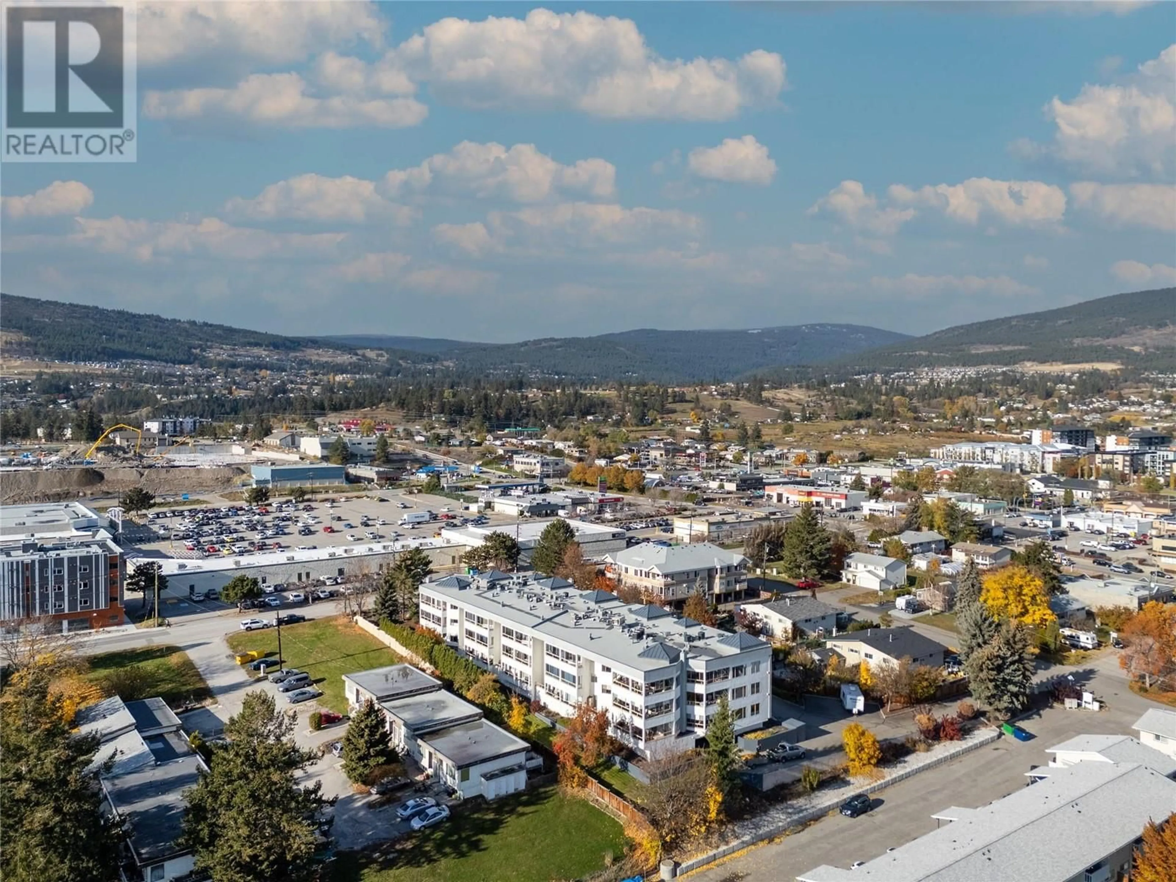 A pic from exterior of the house or condo, the view of city buildings for 3767 Brown Road Unit# 301, West Kelowna British Columbia V4T1Y1