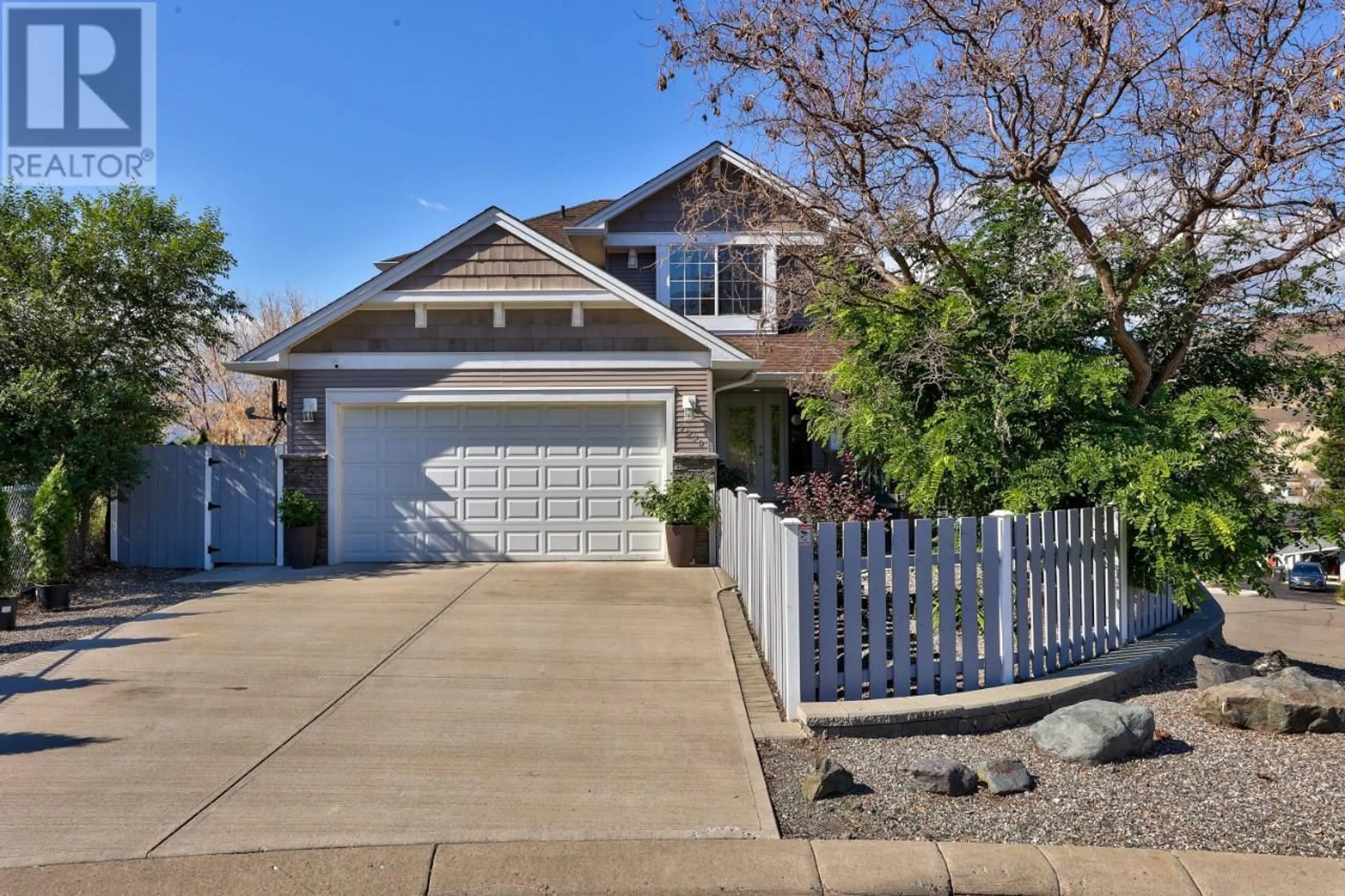 A pic from exterior of the house or condo, the fenced backyard for 1270 VISTA HEIGHTS Drive, Ashcroft British Columbia V0K1A0