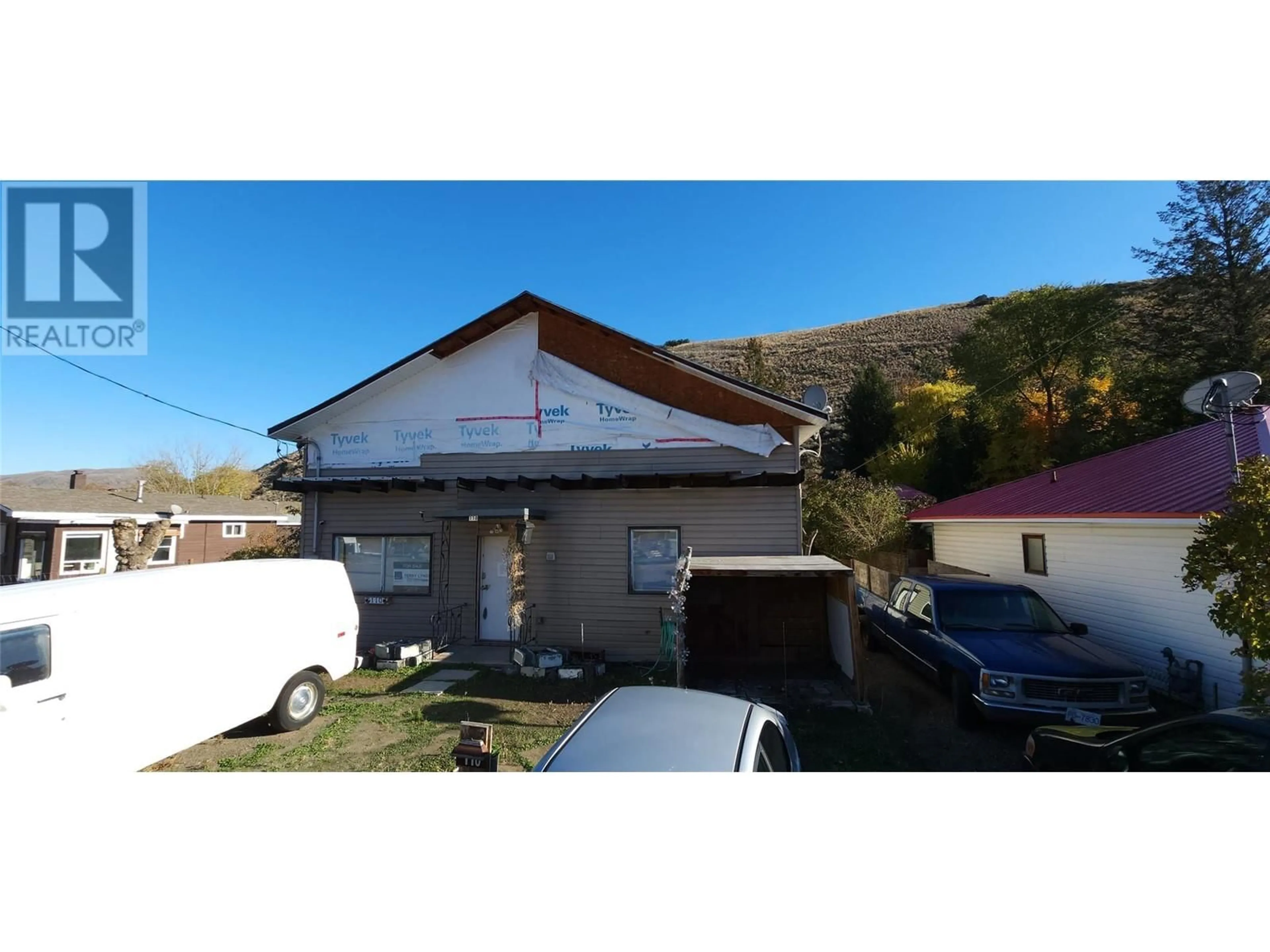 Frontside or backside of a home, cottage for 110 Barnes Street, Ashcroft British Columbia V0K2P0