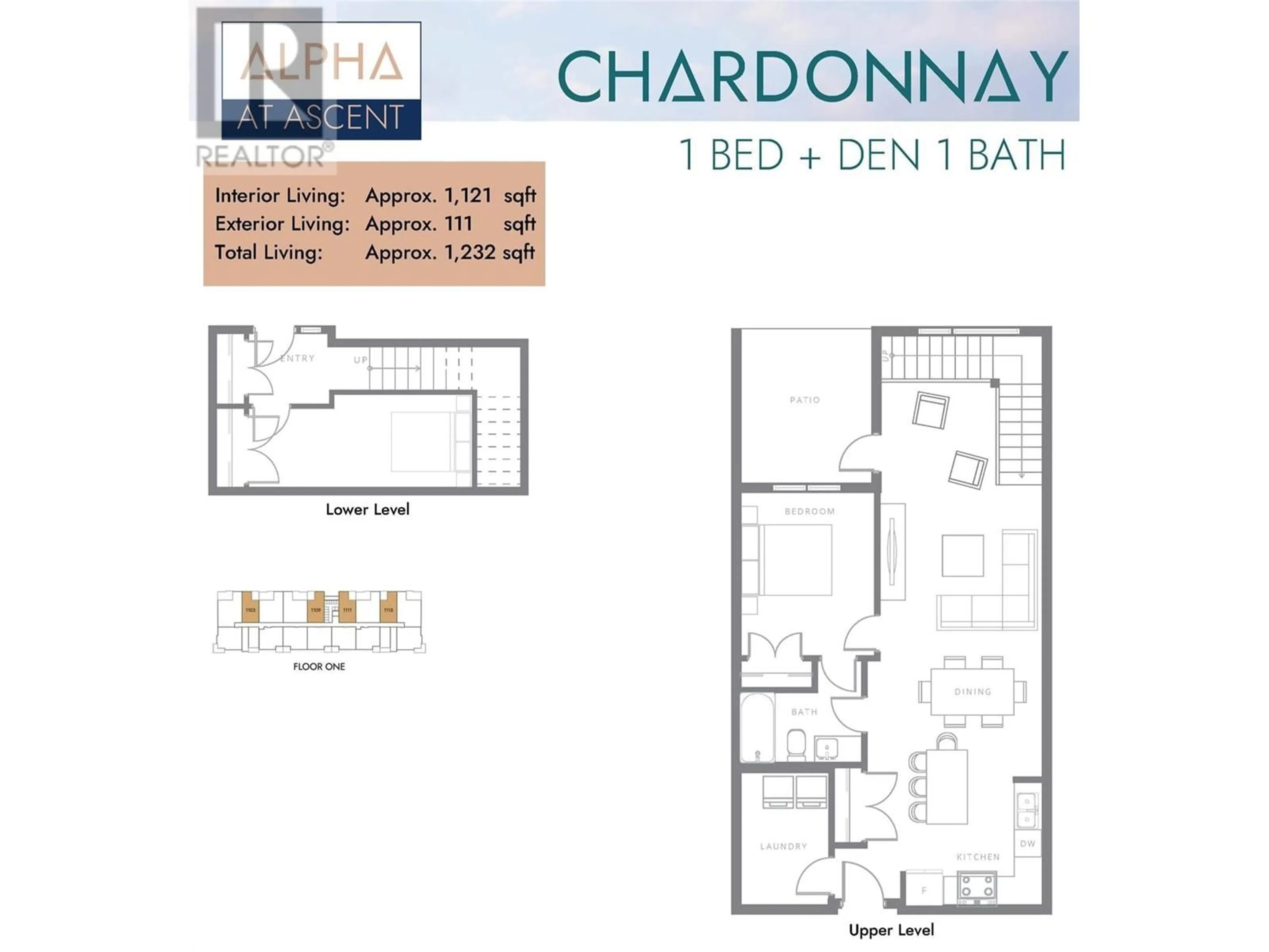 Floor plan for 1057 Frost Road Unit# 103, Kelowna British Columbia V1Y6G1