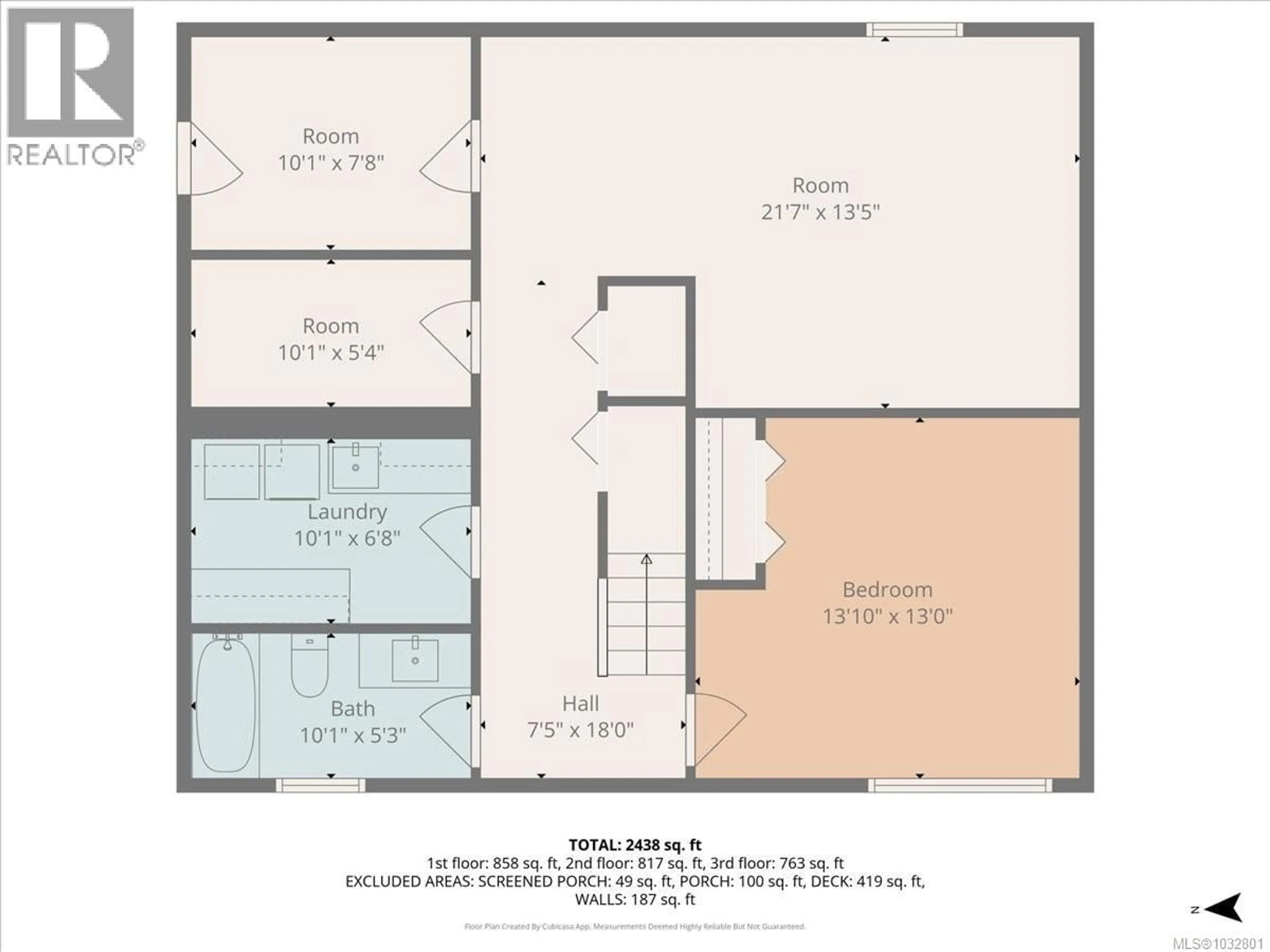 Floor plan for 2893 11TH AVENUE, Port Alberni British Columbia V9Y2R4