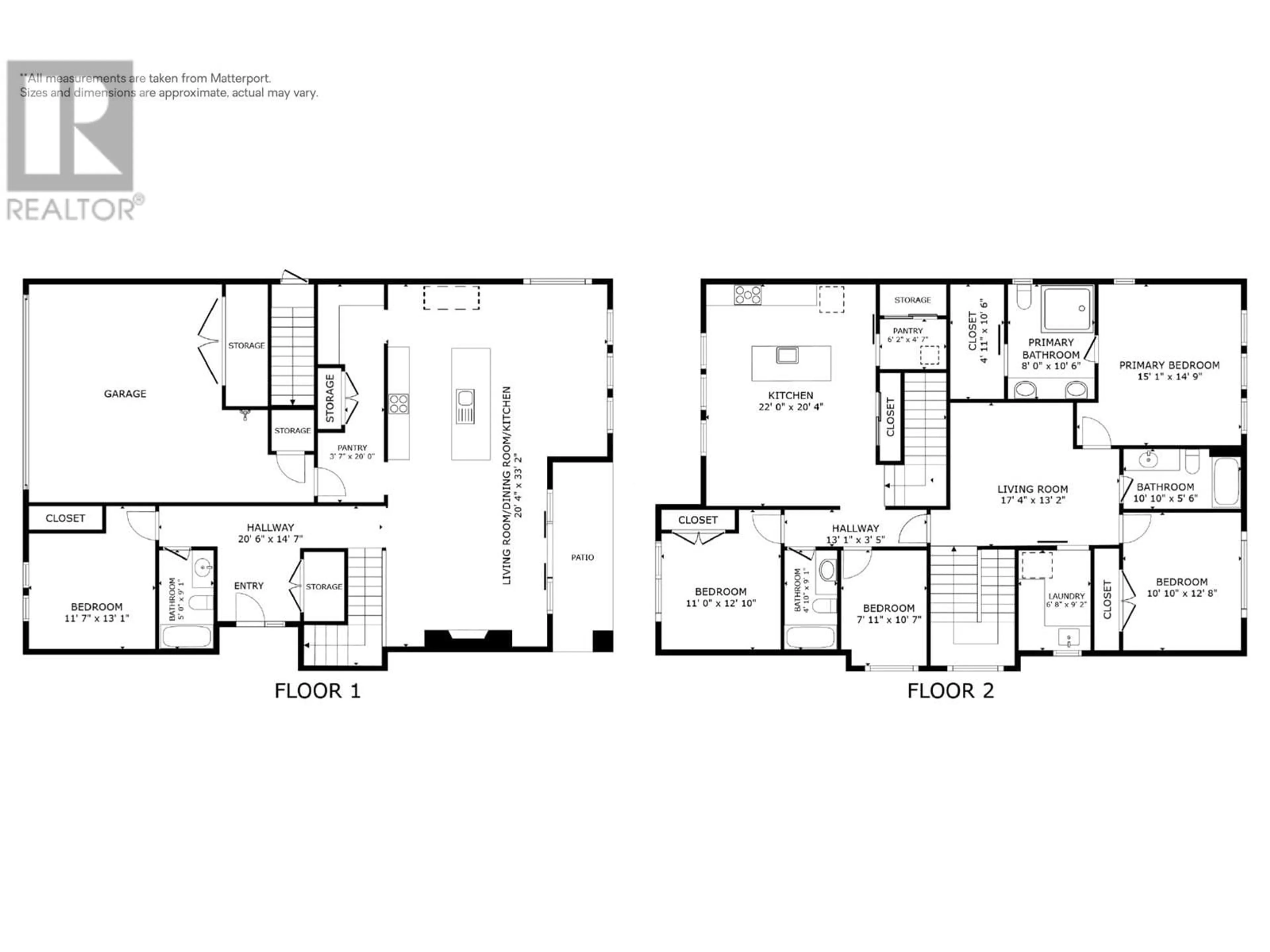 Floor plan for 907 Bull Crescent Lot# 91, Kelowna British Columbia V1W0B6