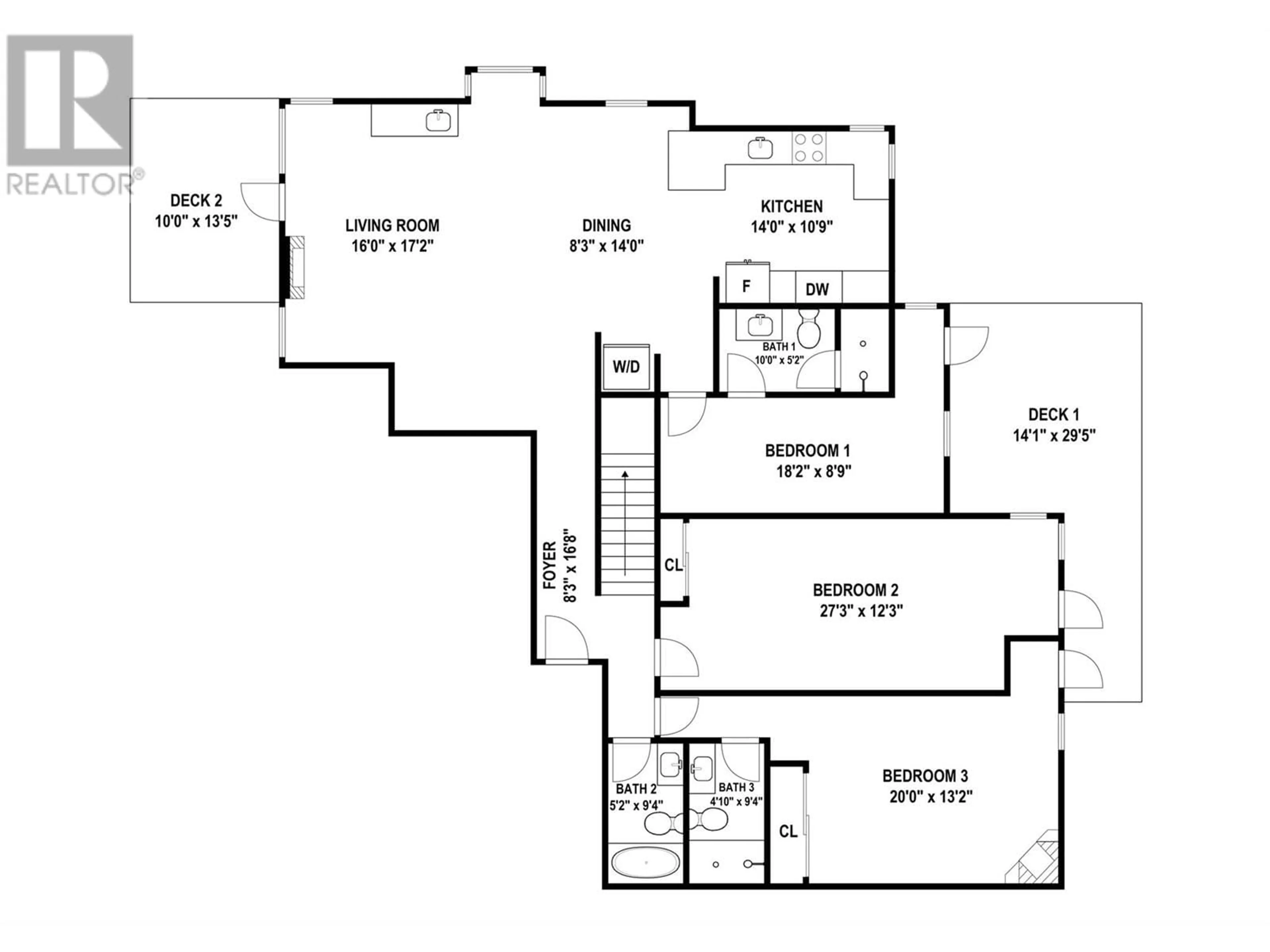 Floor plan for 5030 Snowbird Way Unit# 401, Big White British Columbia V1P1P3