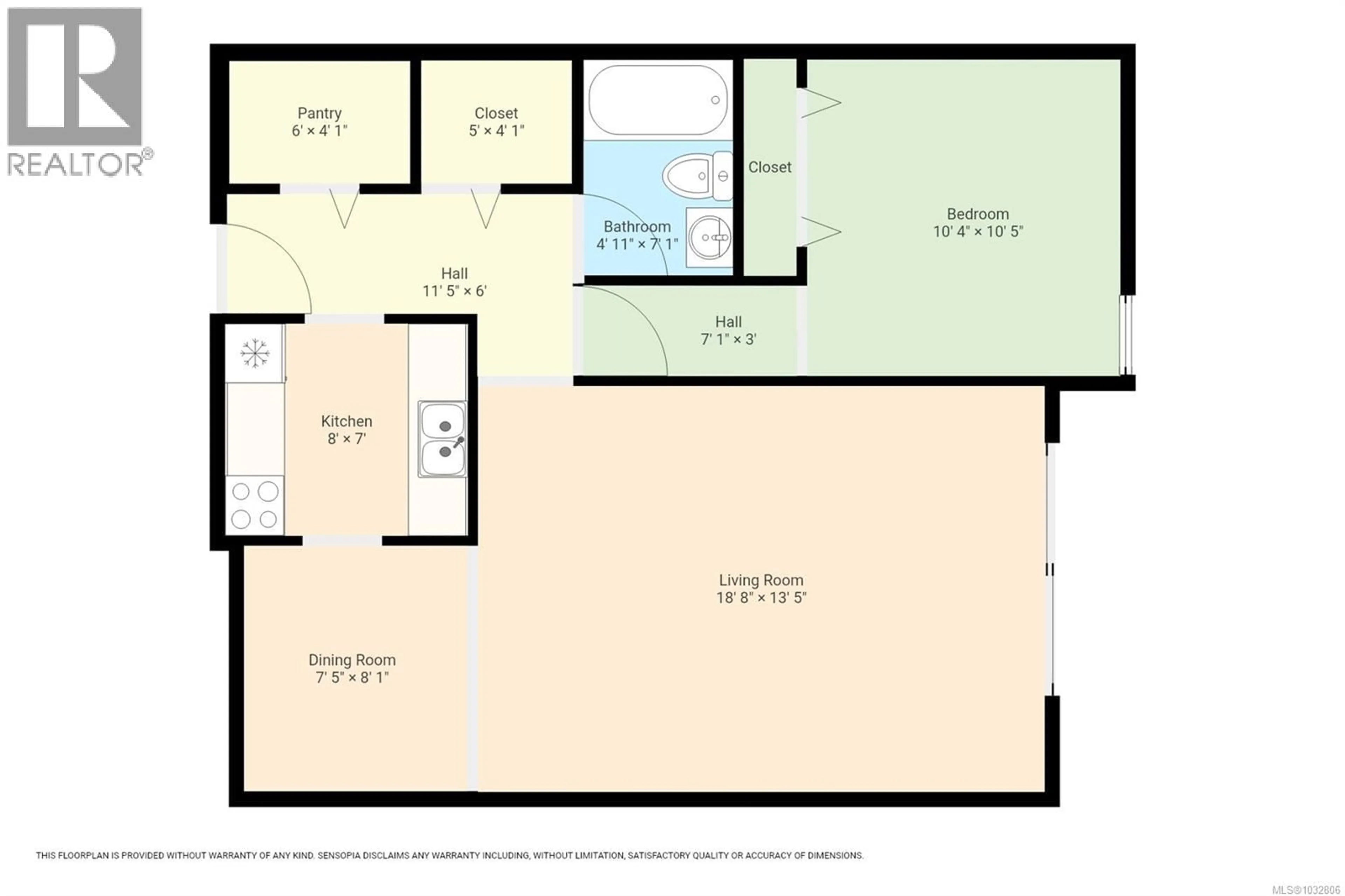 Floor plan for 113 - 585 DOGWOOD STREET SOUTH, Campbell River British Columbia V9W6T6