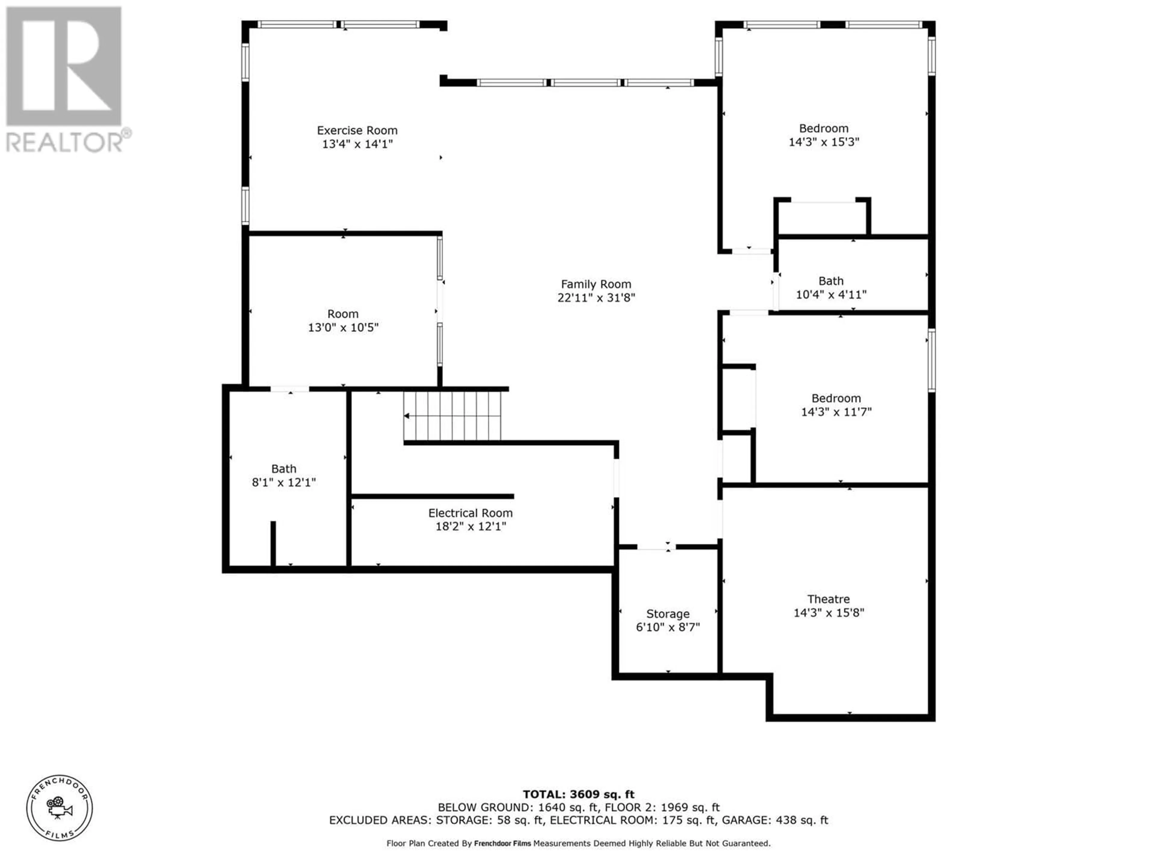 Floor plan for 3600 SILLARO Drive, Kamloops British Columbia V2H0C6