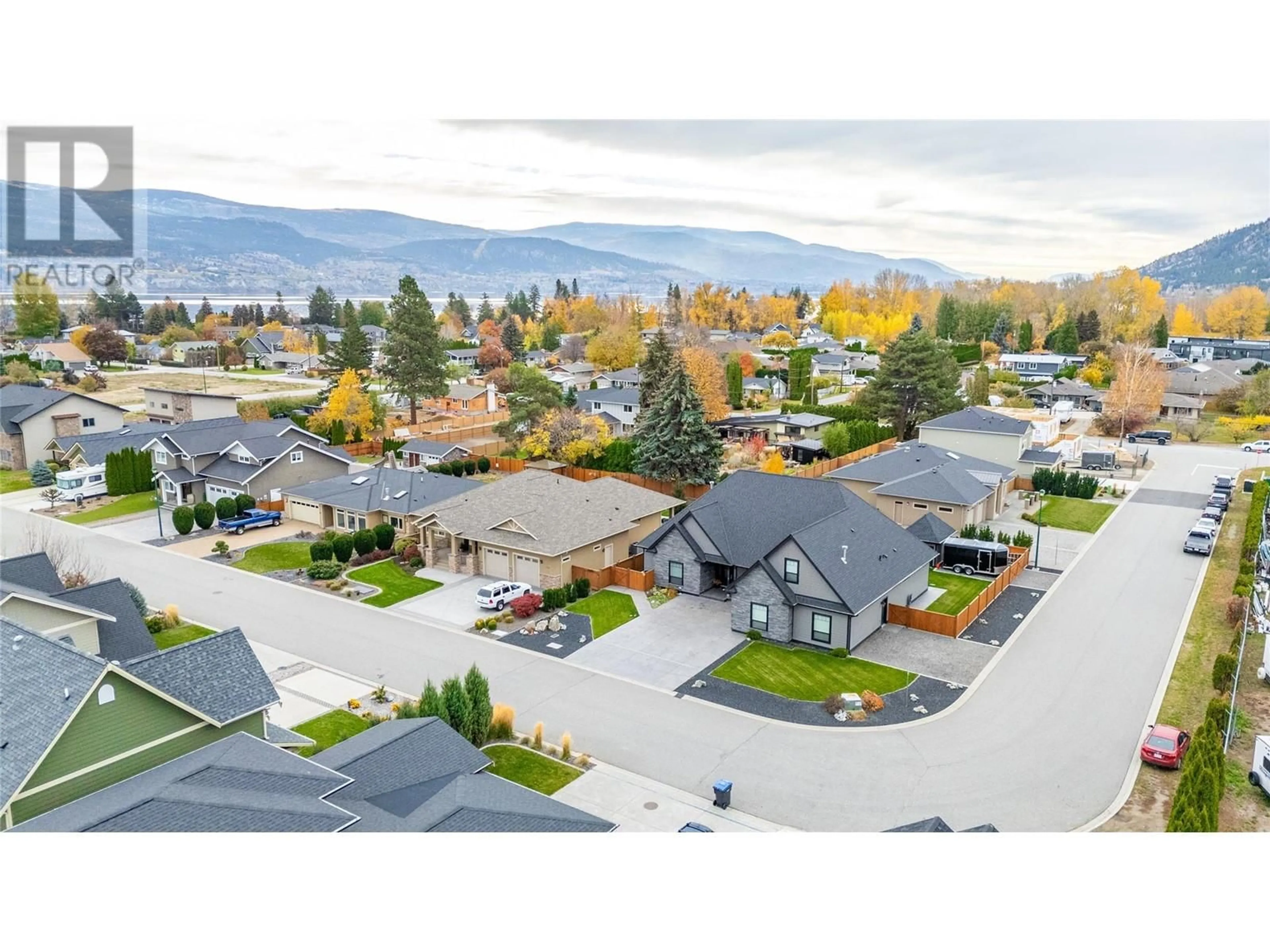 A pic from outside/outdoor area/front of a property/back of a property/a pic from drone, mountain view for 1715 BRITTON ROAD, Summerland British Columbia V0H1Z9