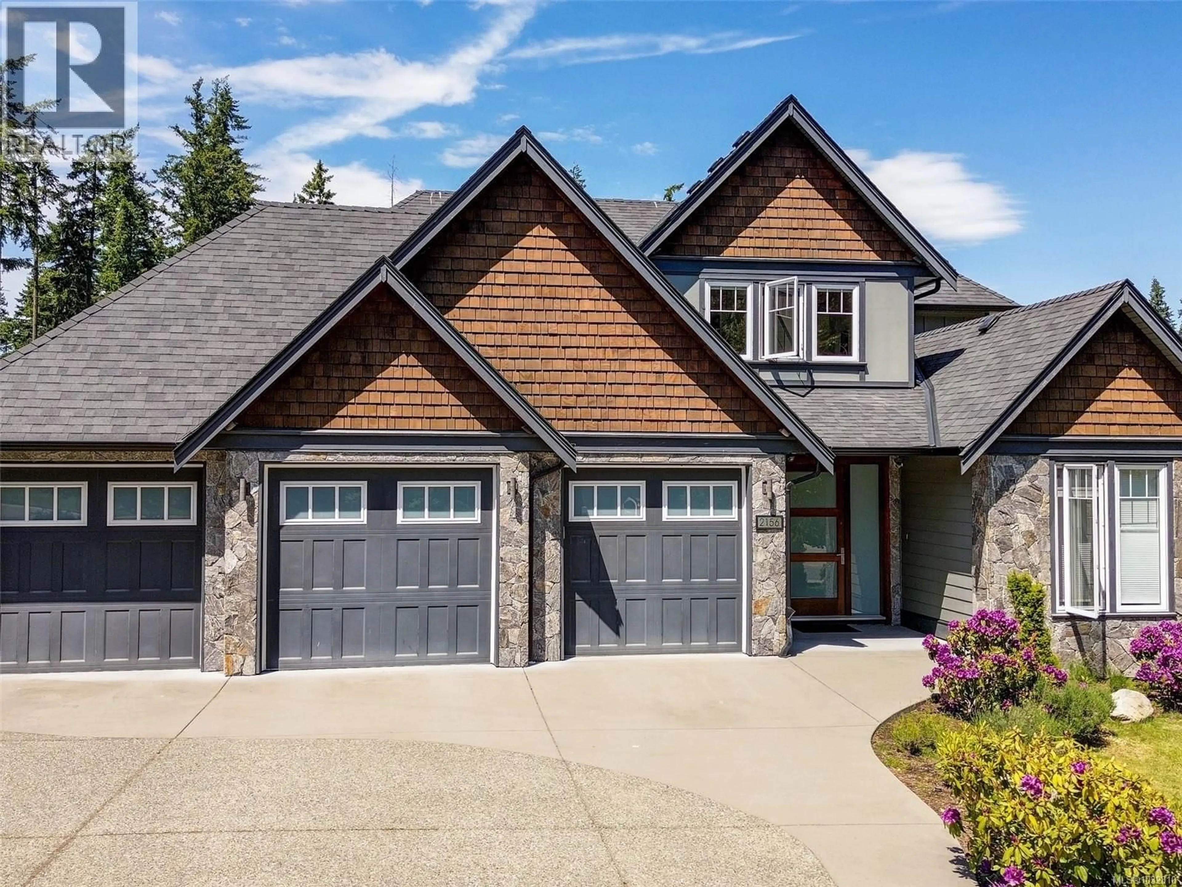 Home with brick exterior material, street for 2156 CHAMPIONS WAY, Langford British Columbia V9B0R9