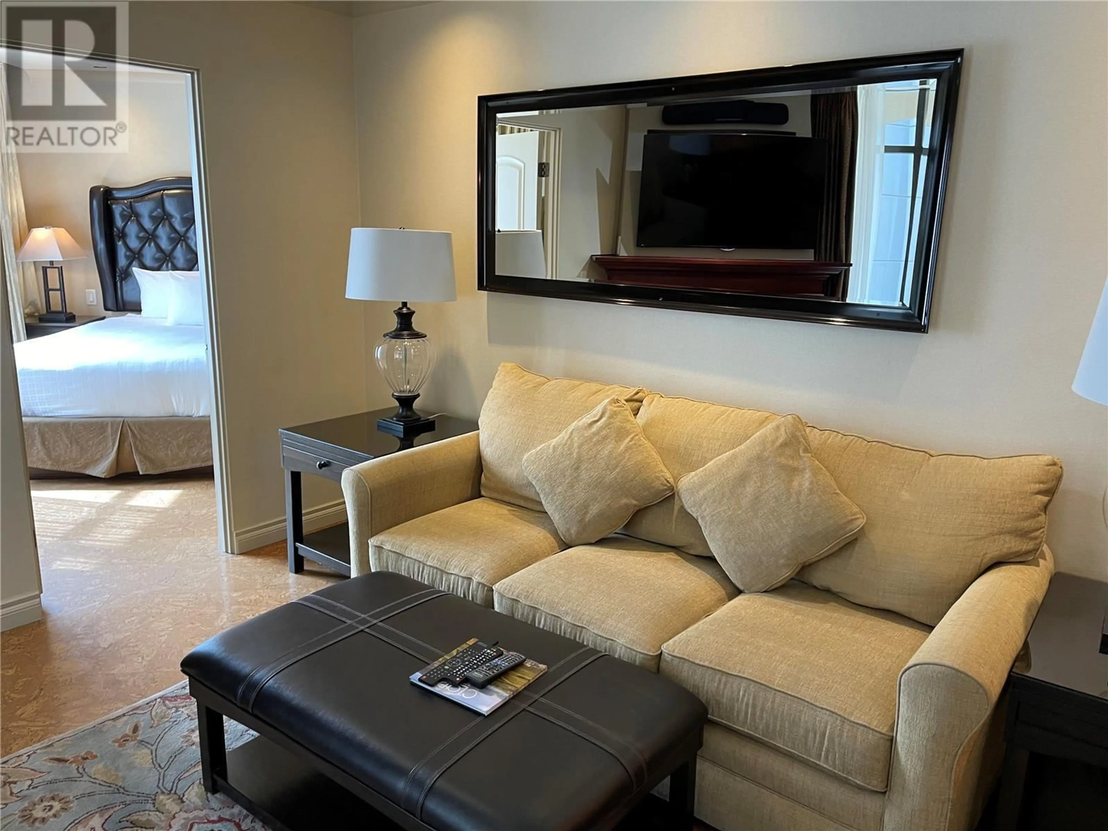 Living room with furniture, unknown for 150 - 1288 WATER STREET, Kelowna British Columbia V1Y9P4