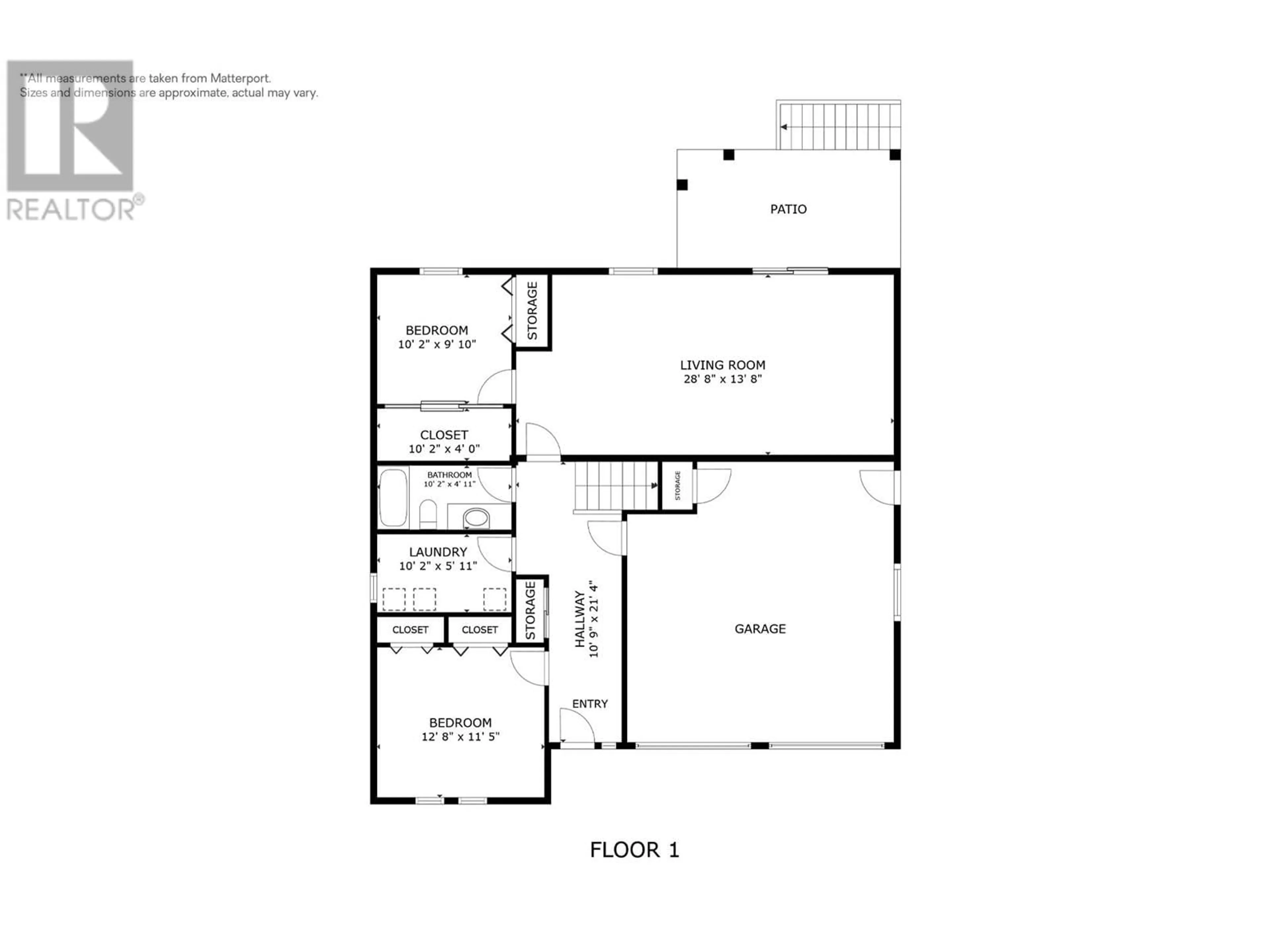 Floor plan for 1730 Simpson Court, Kelowna British Columbia V1X7C1