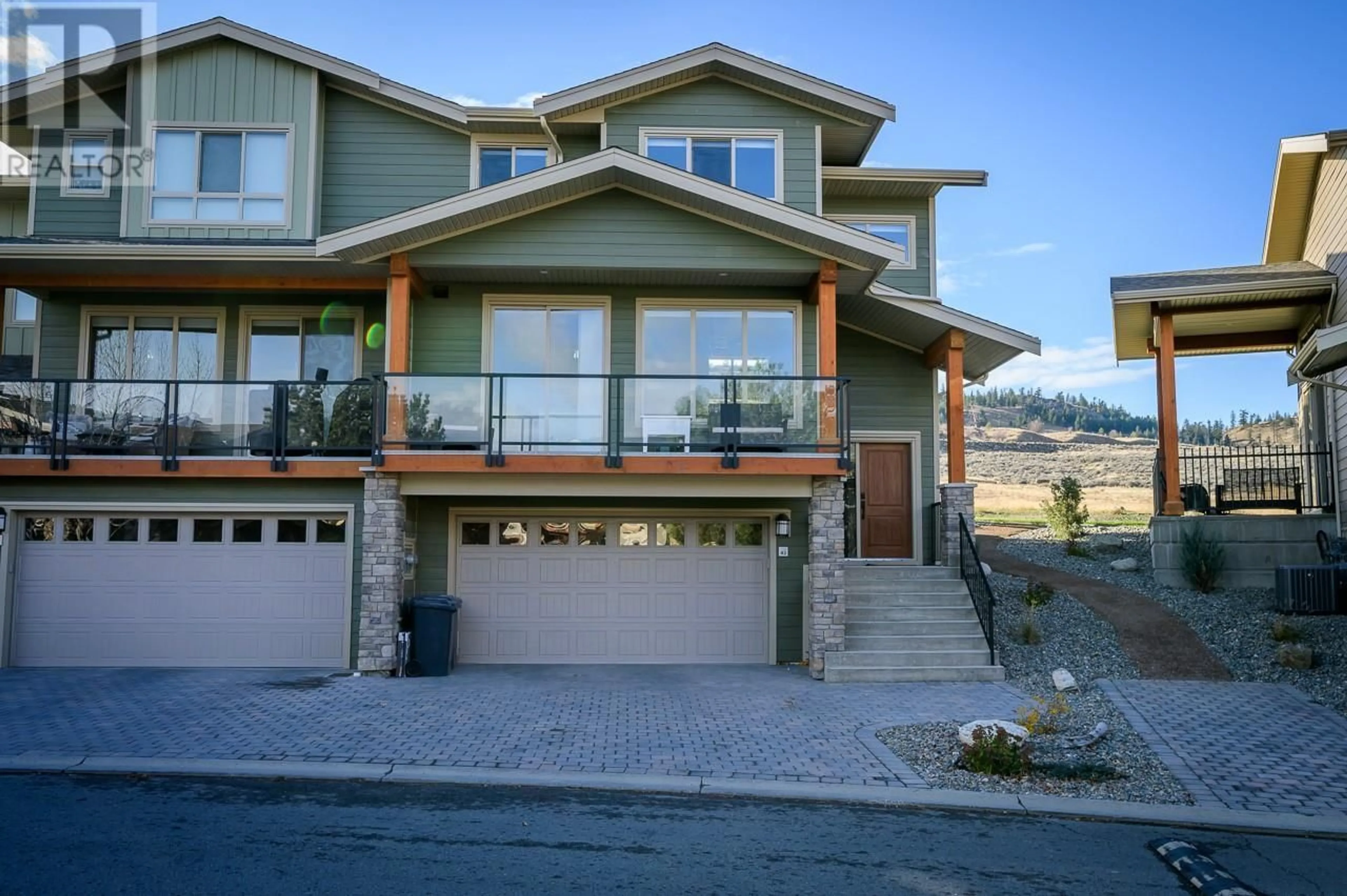 A pic from exterior of the house or condo, the street view for 130 COLEBROOK Road Unit# 43, Kamloops British Columbia V1S0B4