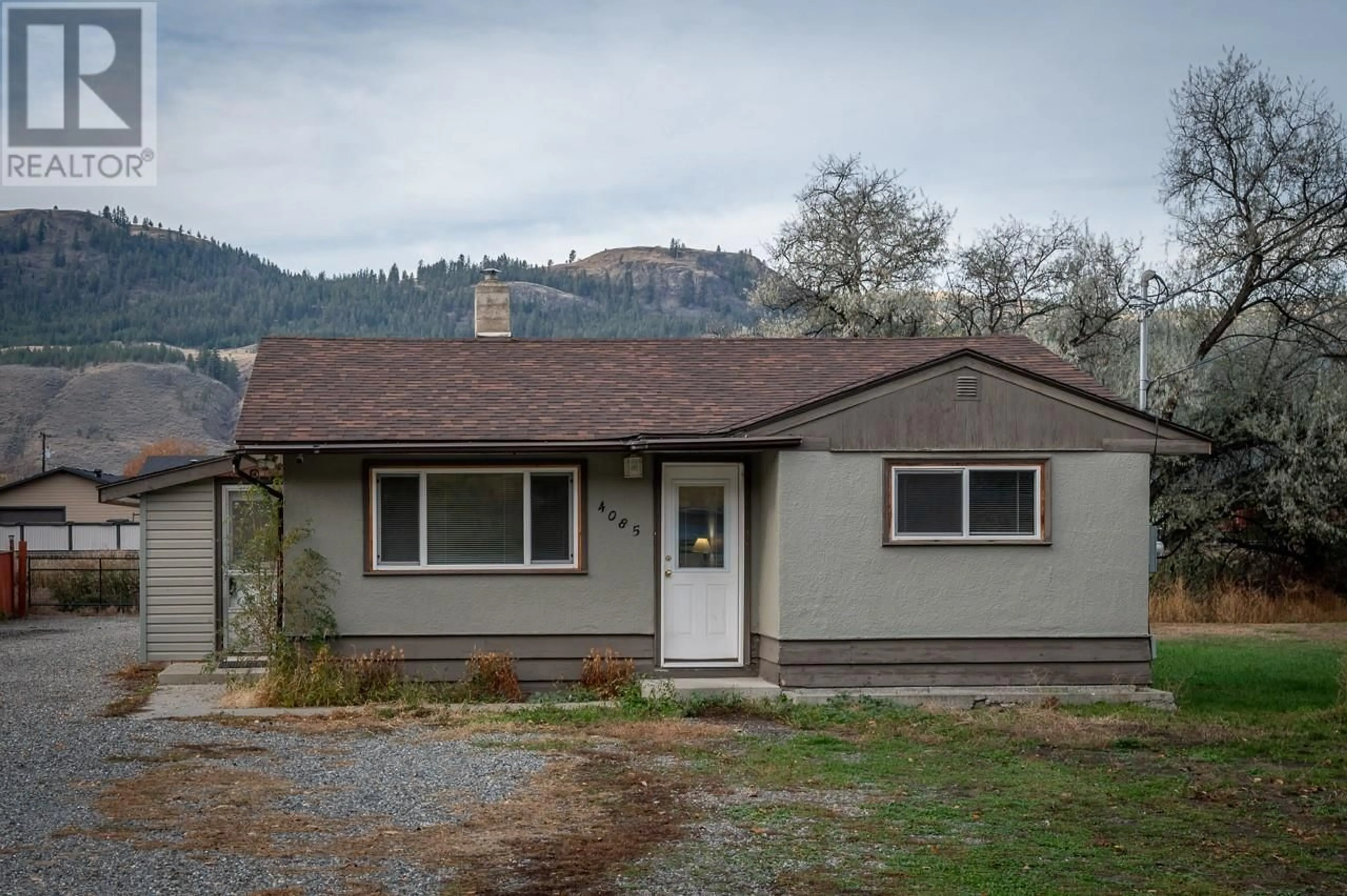 Frontside or backside of a home, cottage for 4085 Yellowhead Highway, Kamloops British Columbia V2H1K7