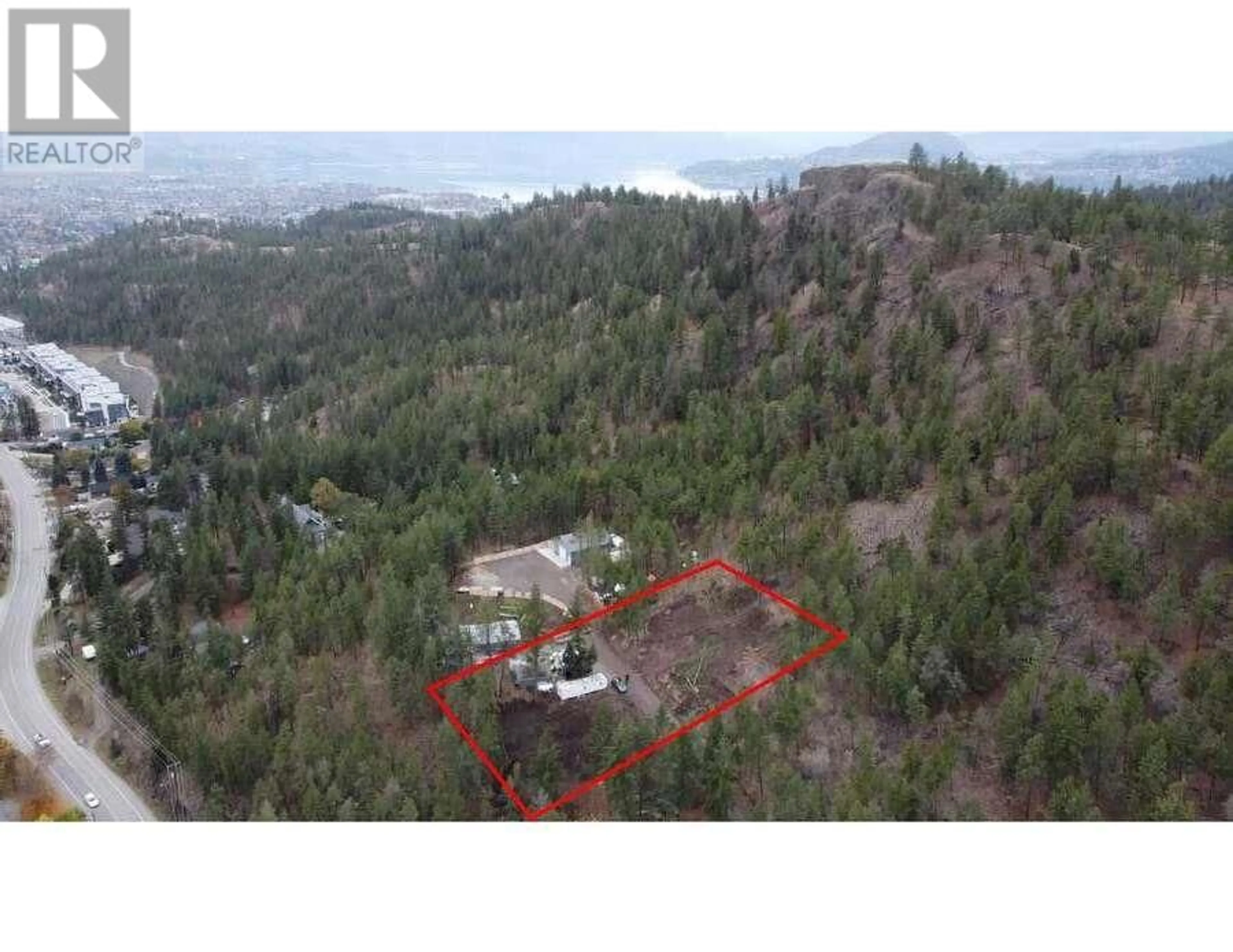 A pic from outside/outdoor area/front of a property/back of a property/a pic from drone, forest/trees view for 354 CLIFTON ROAD, Kelowna British Columbia V1V1A5